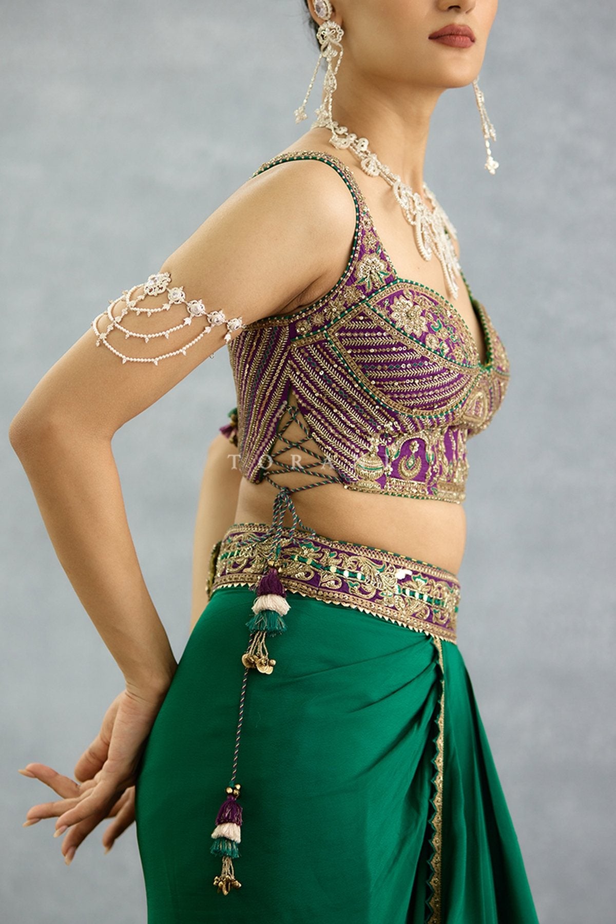 Maahe Hayrah Jacket Set