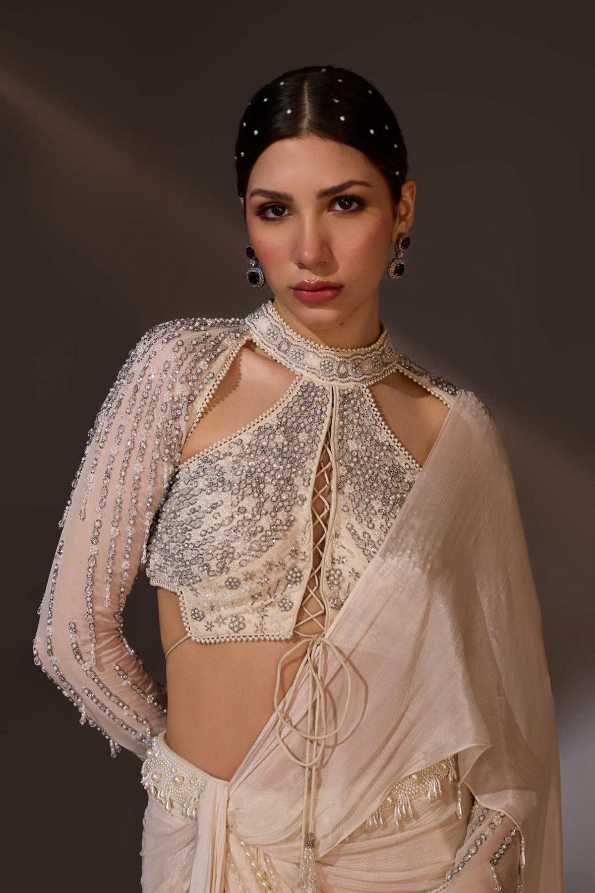 Magnolia Drape Saree