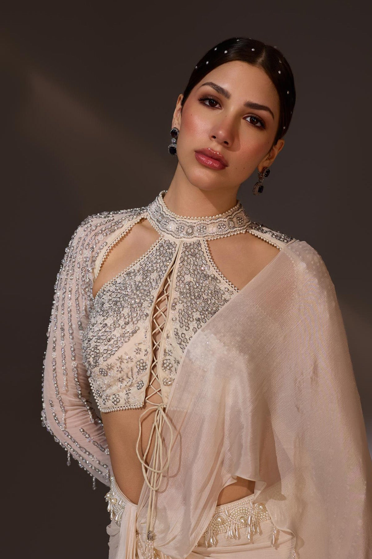 Magnolia Drape Saree