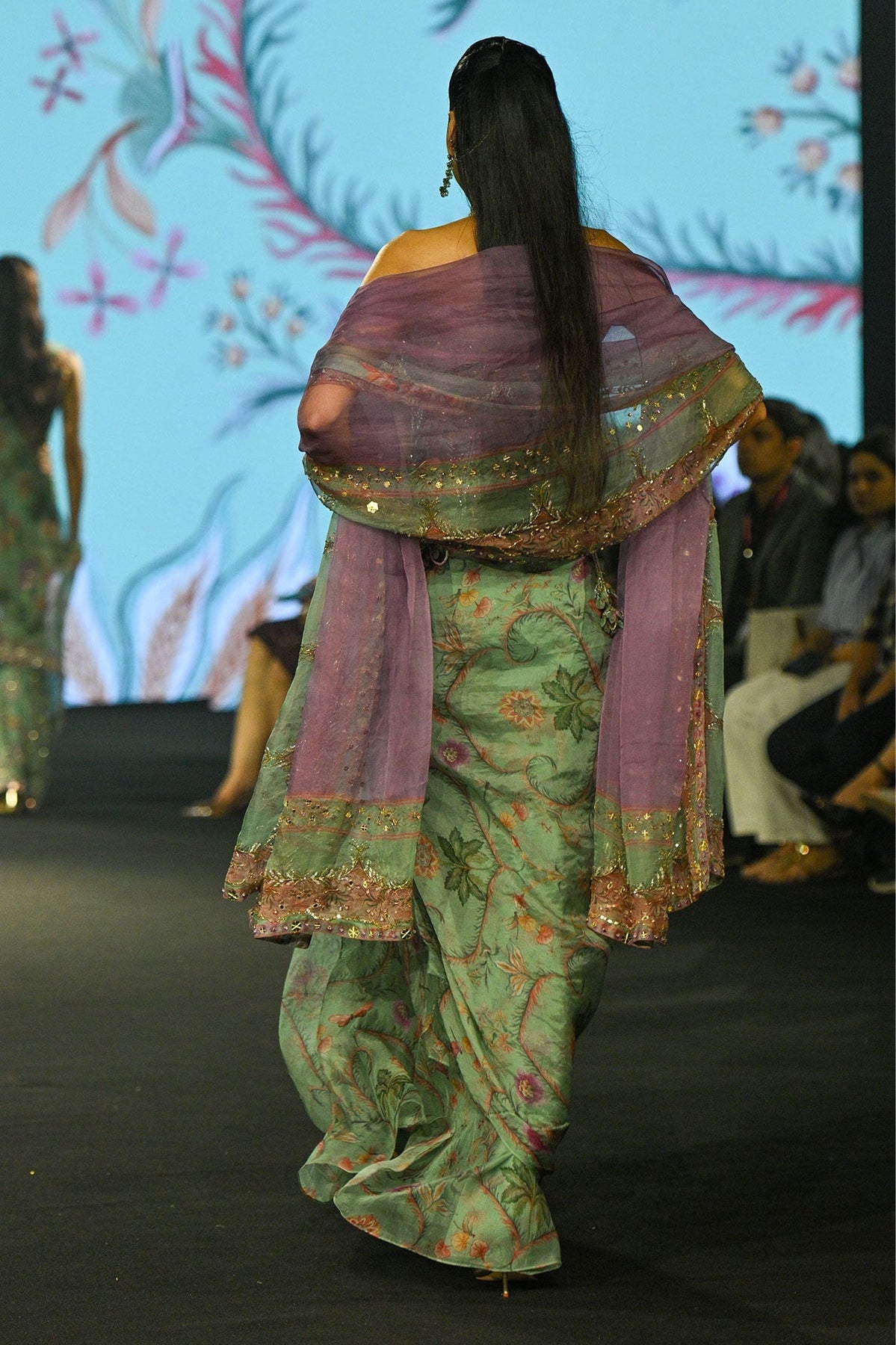 Nasiha Heavy Embroidered Skirt Set