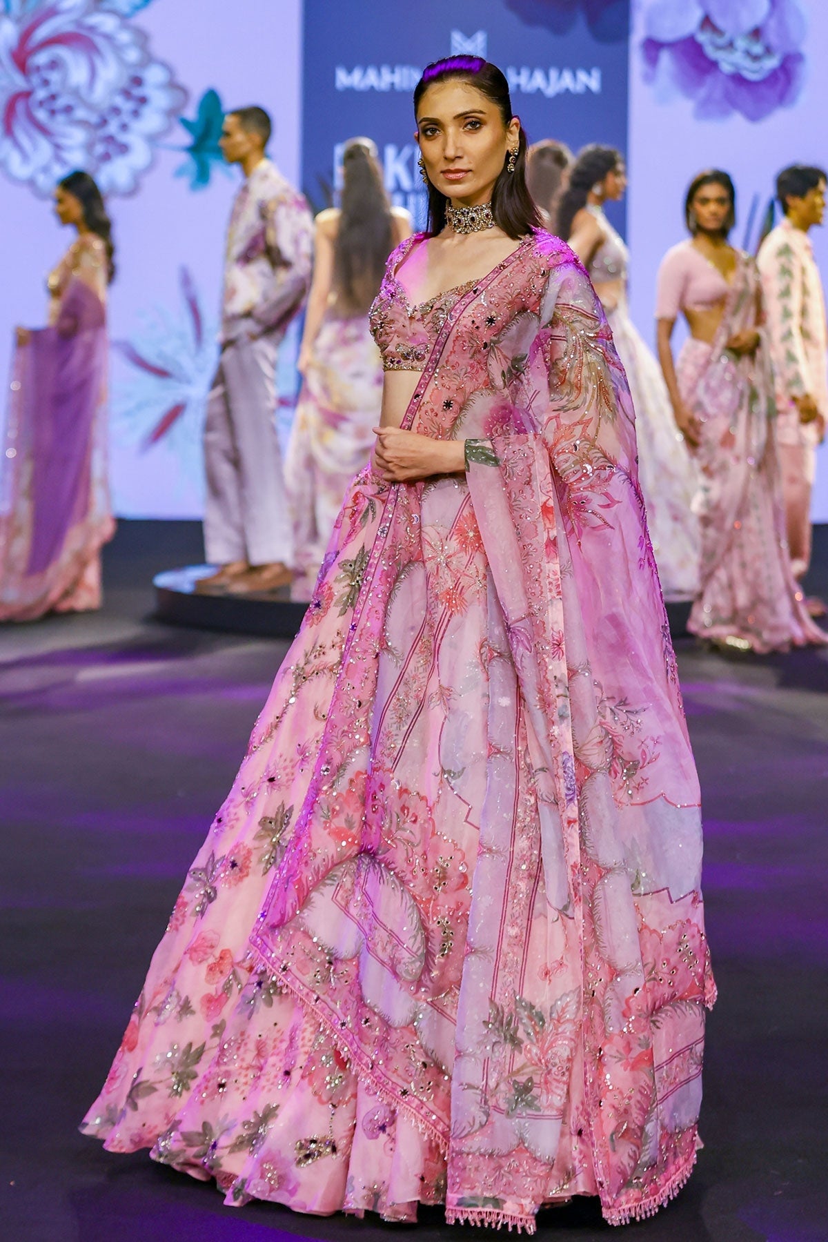 Samaira Hand Embroidered Lehenga Set
