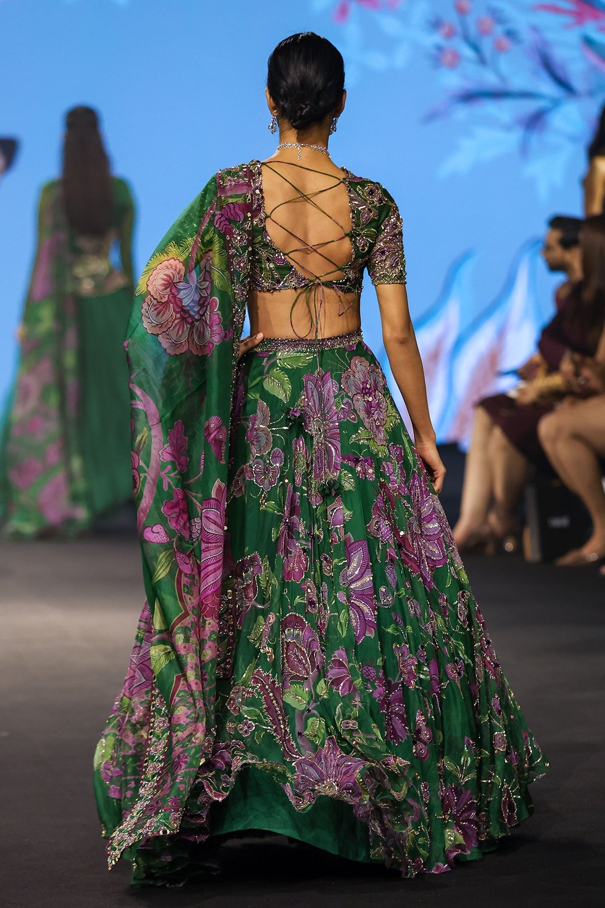 Zahida Hand Embroidered Lehenga Set