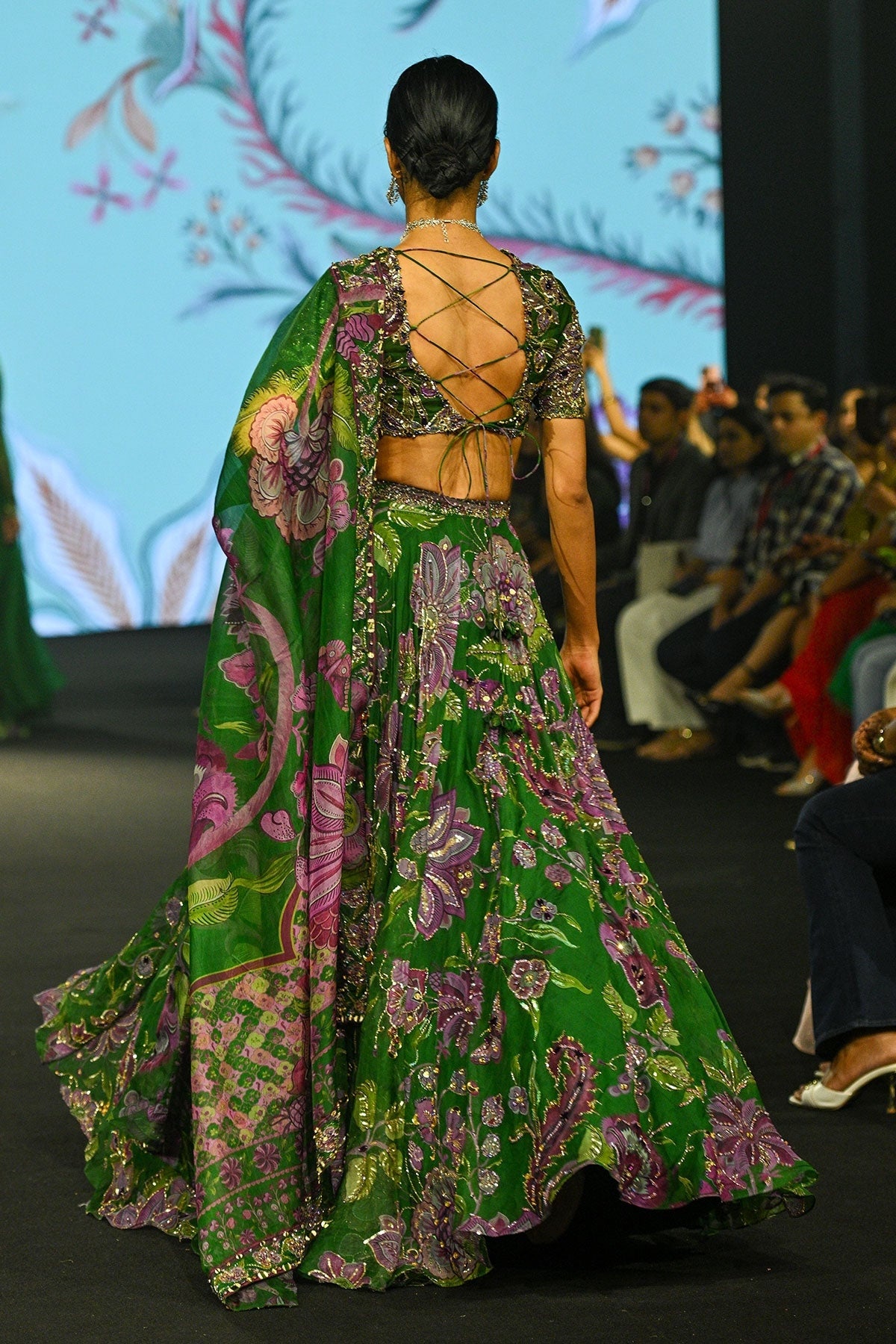 Zahida Hand Embroidered Lehenga Set