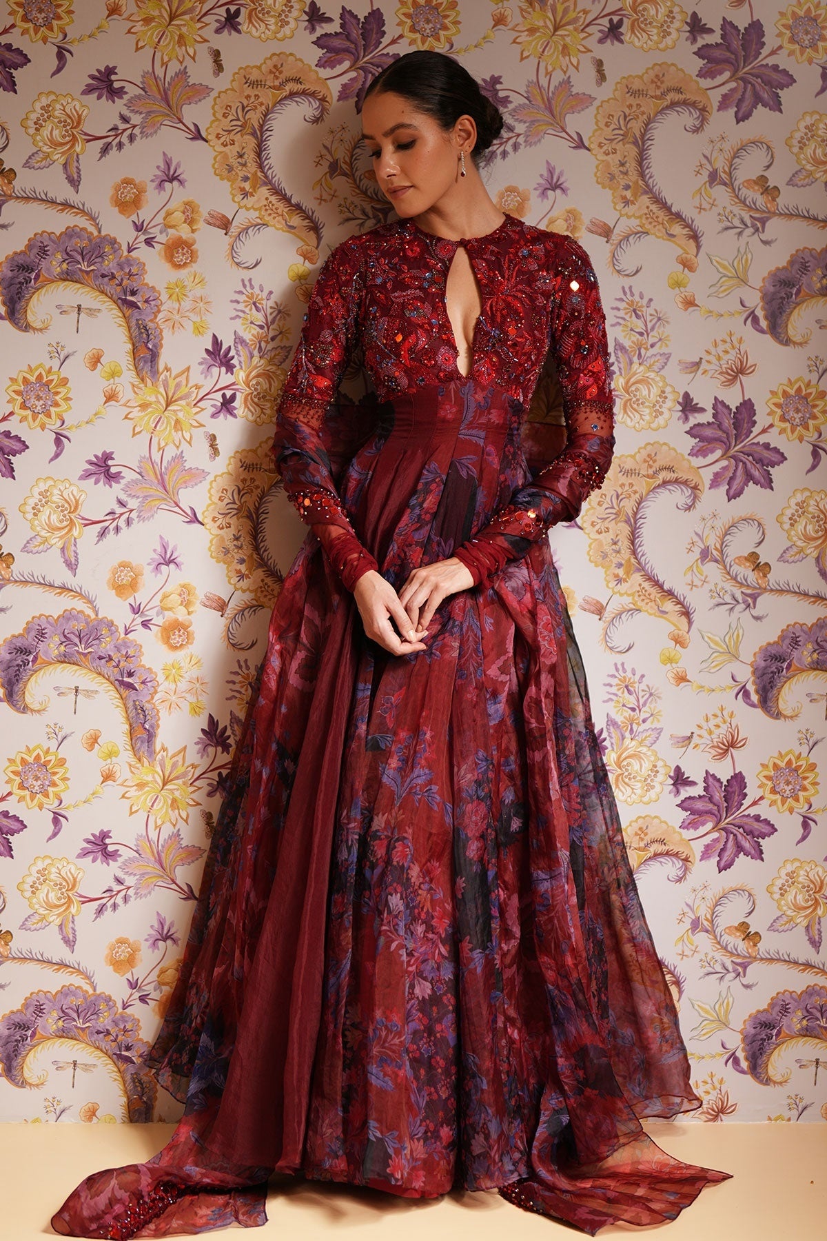 Barkha Heavy Hand Embroidered Anarkali Set