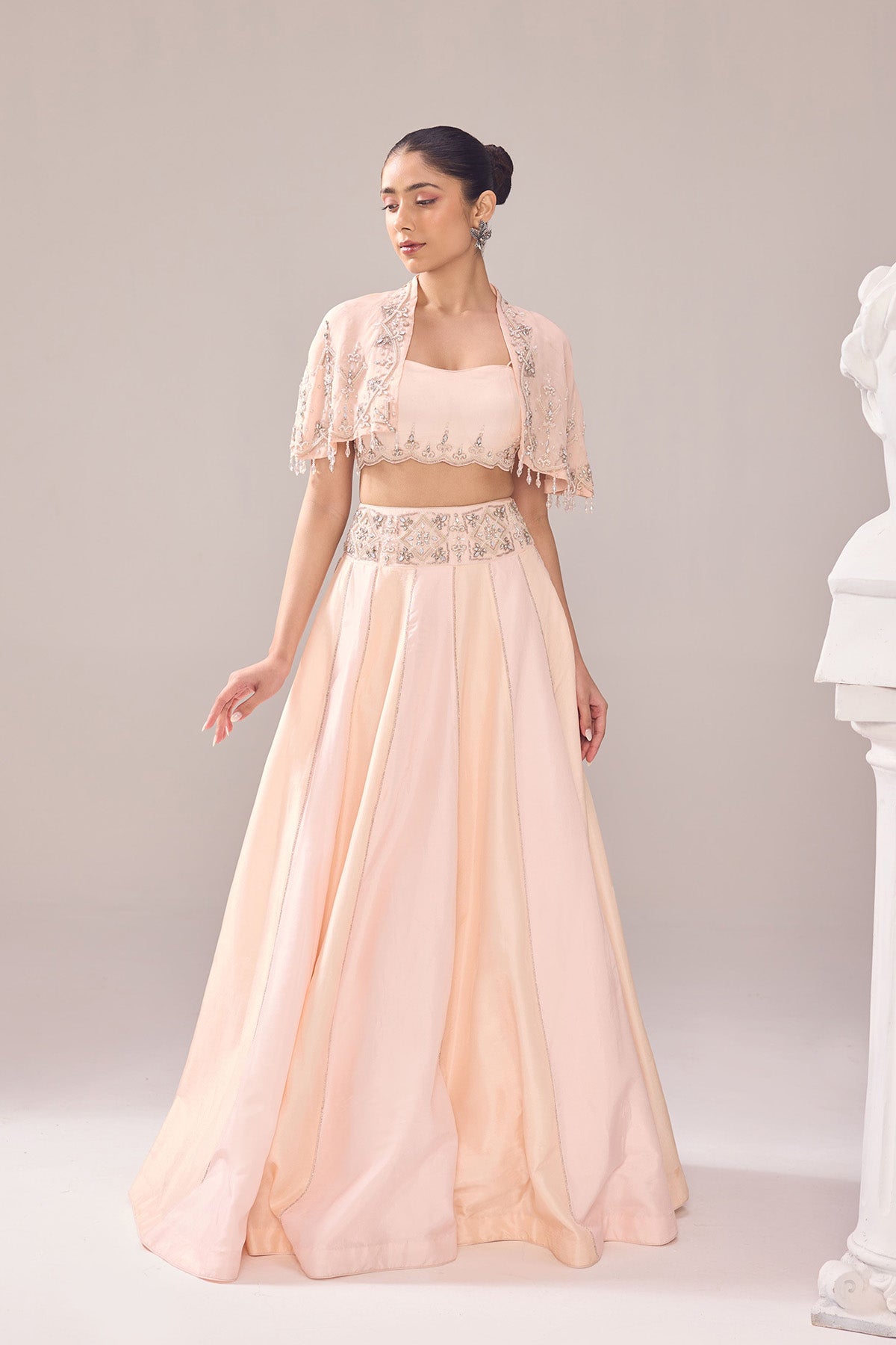 Margaret  Cape Lehenga set