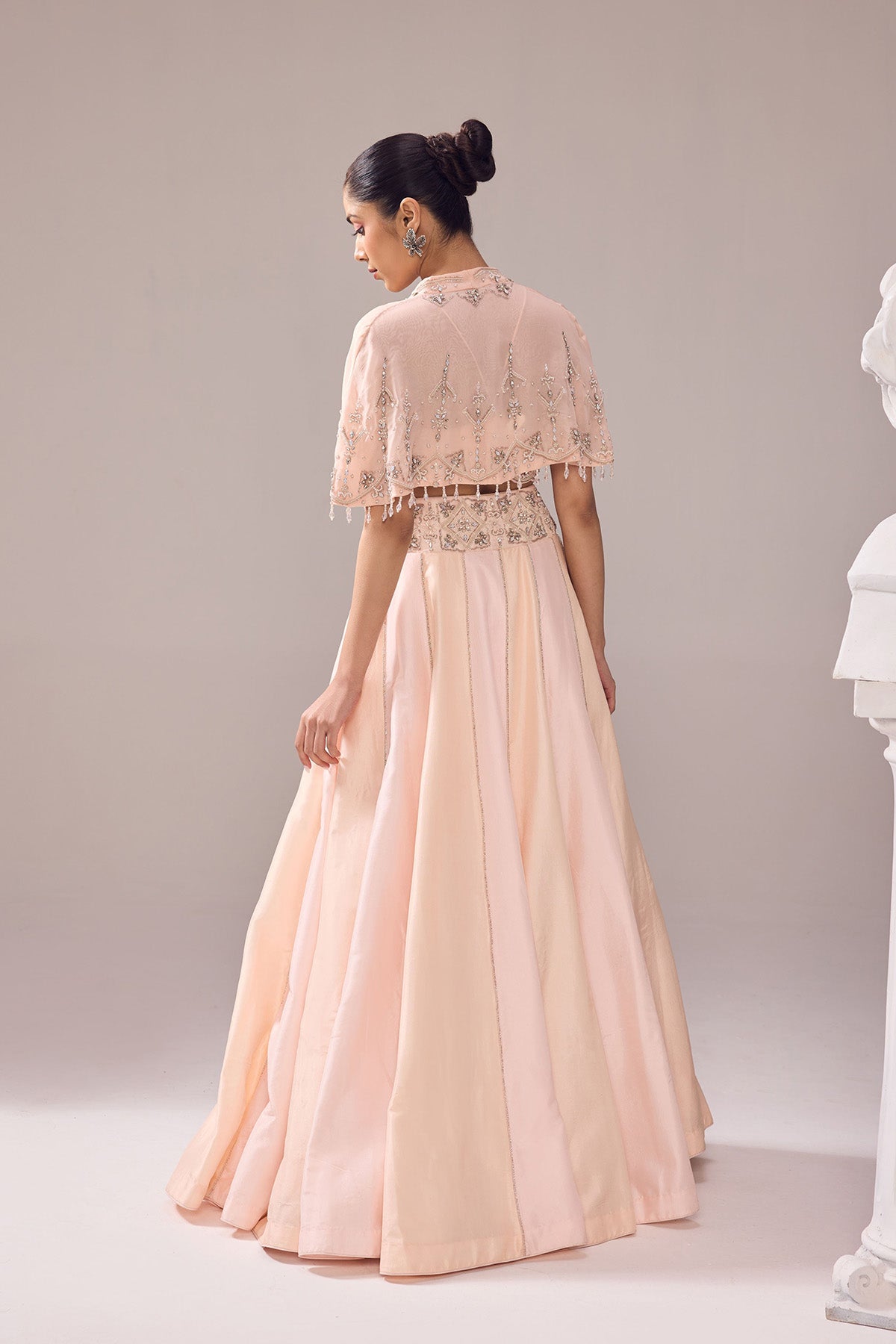 Margaret  Cape Lehenga set
