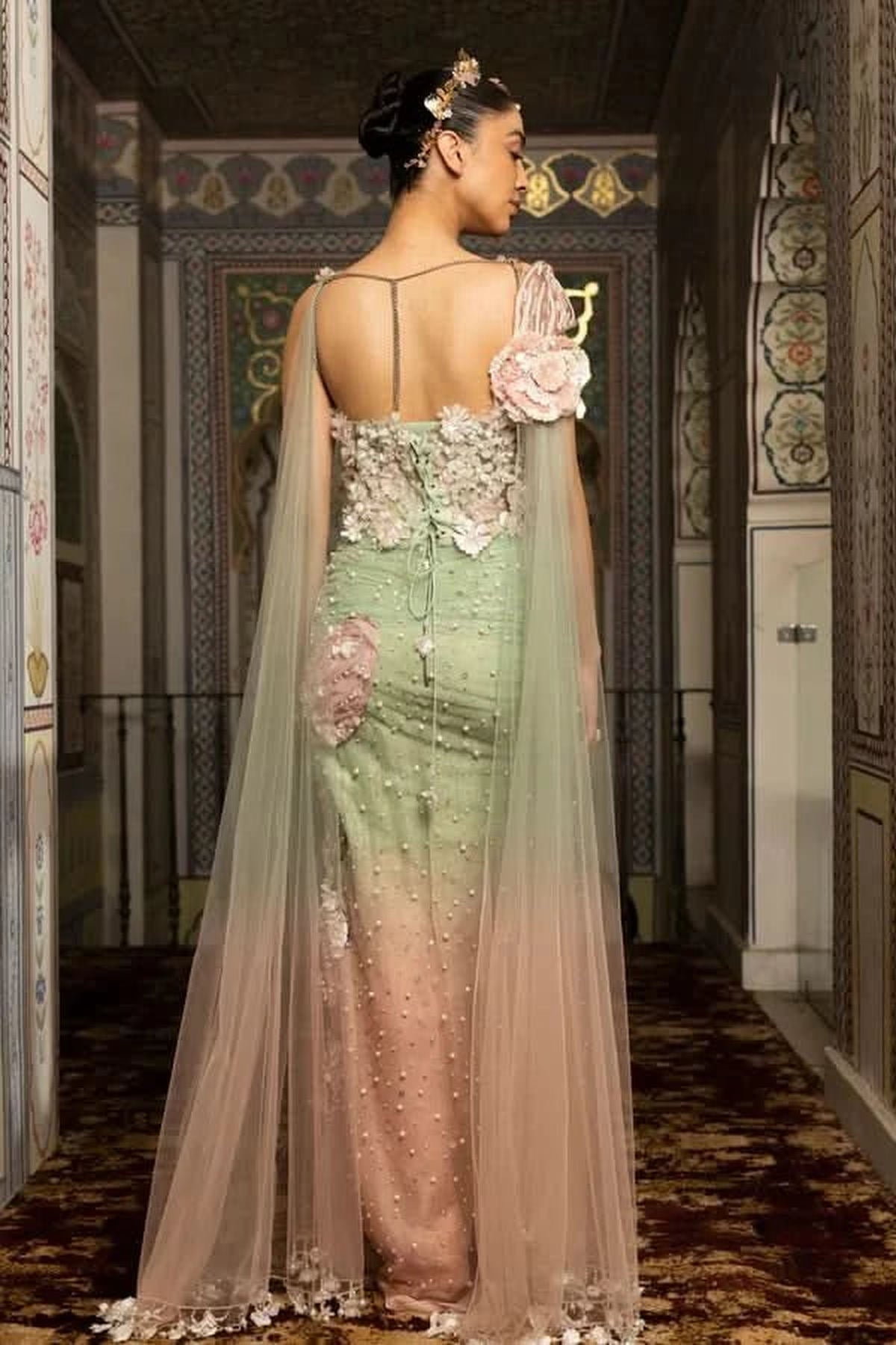 Marica Draped Gown