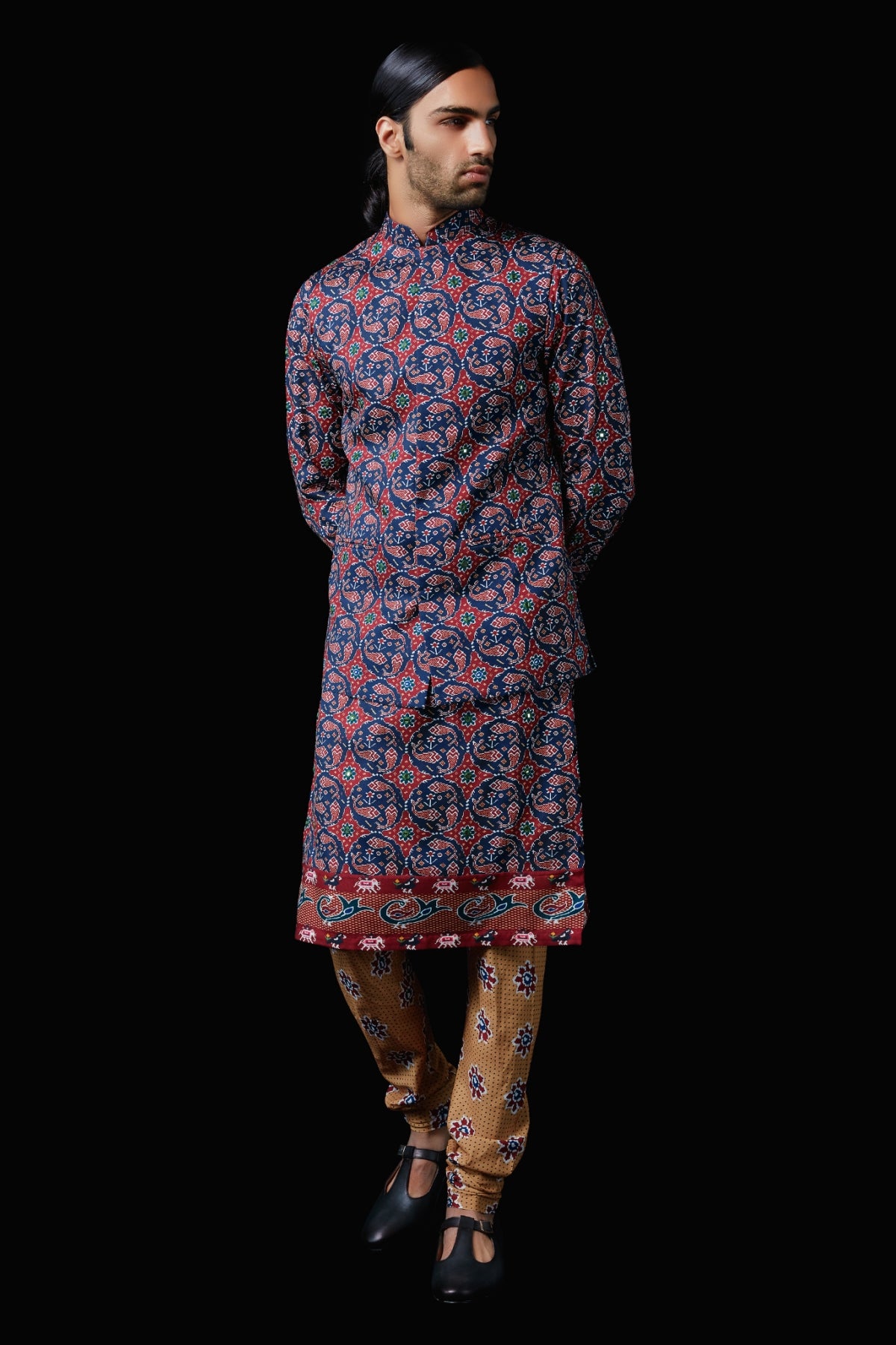 Matsya Kurta & Churridar with Bandhi Set
