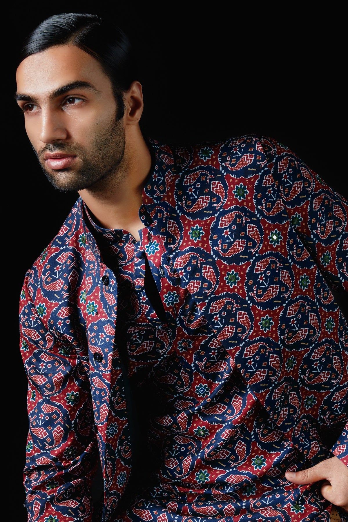 Matsya Kurta & Churridar with Bandhi Set