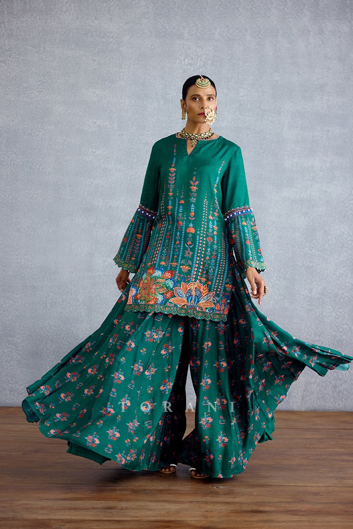 Mayurika Ajanta Sharara Set