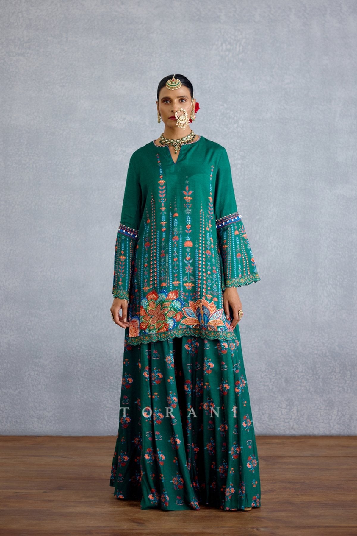 Mayurika Ajanta Sharara Set