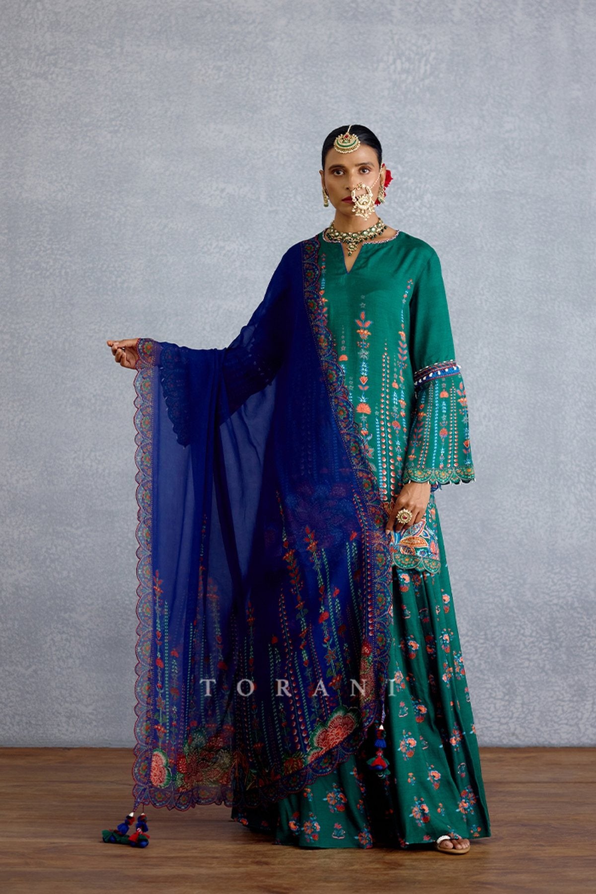 Mayurika Ajanta Sharara Set