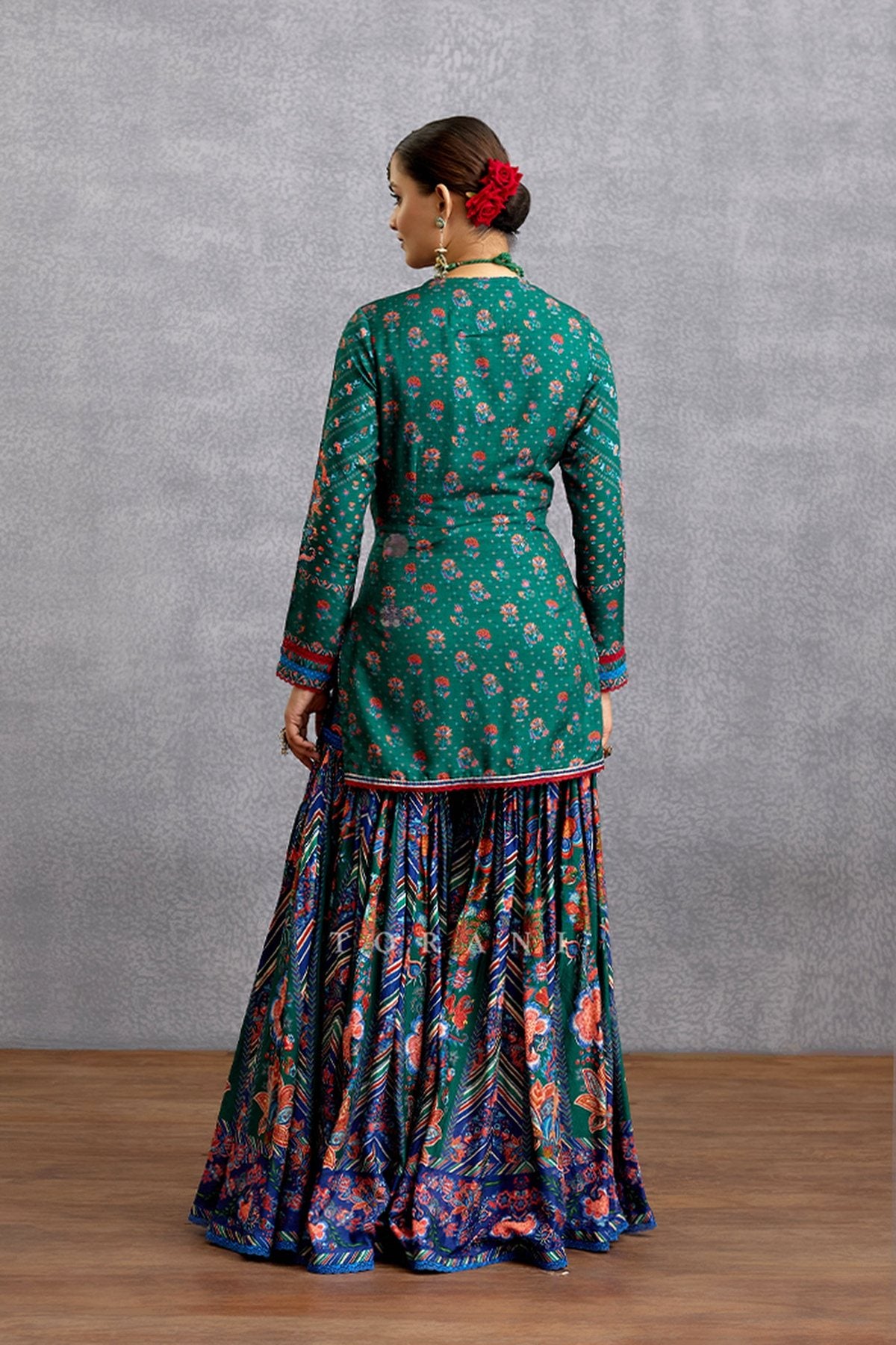 Mayurika Dakshaa Sharara Set