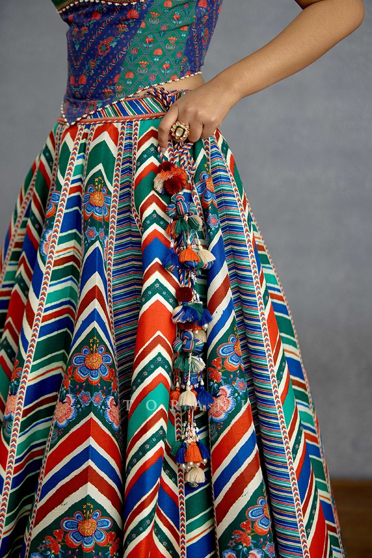 Mayurika Neelnaa Lehenga Set