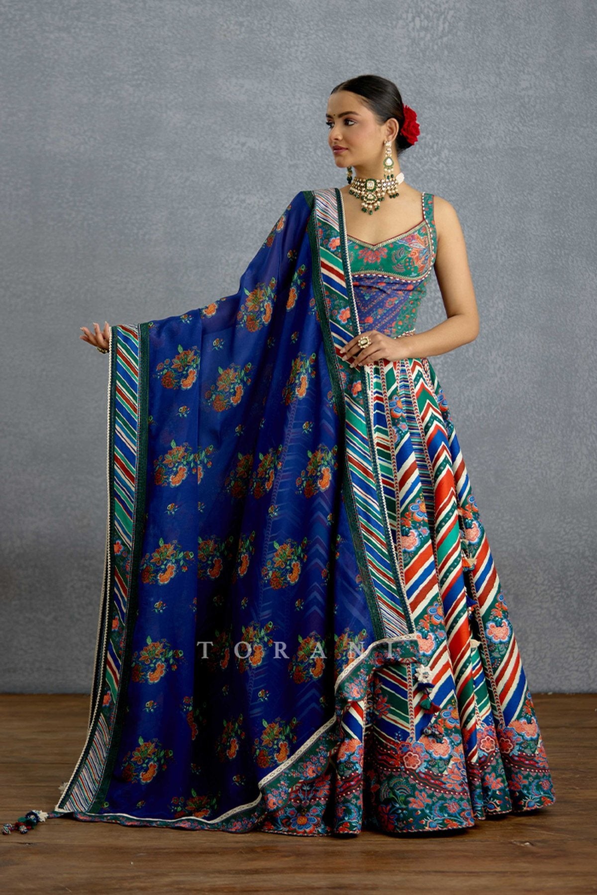 Mayurika Neelnaa Lehenga Set