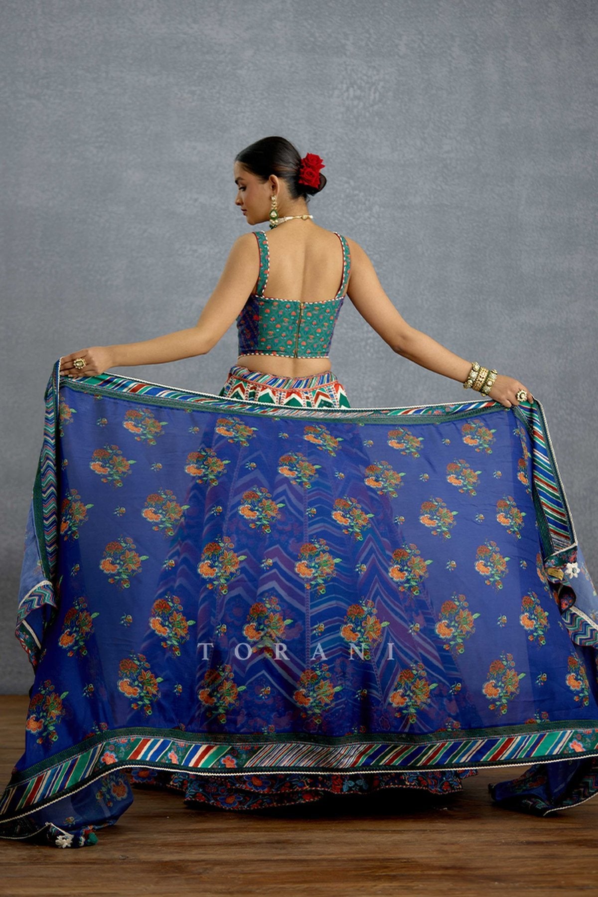 Mayurika Neelnaa Lehenga Set