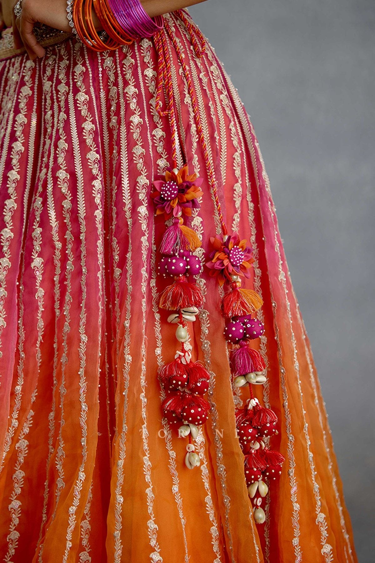 Meera Madhur Lehenga Set