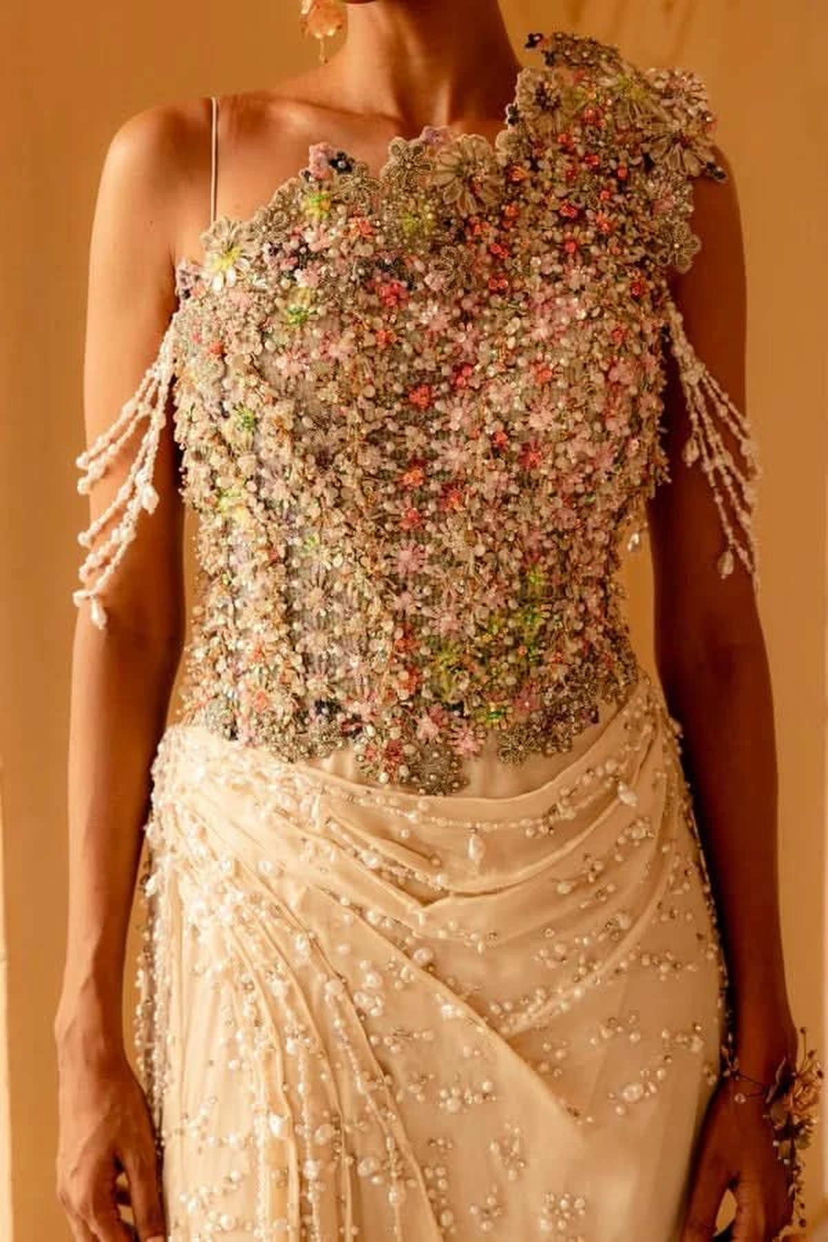 Meliea Draped Saree Gown