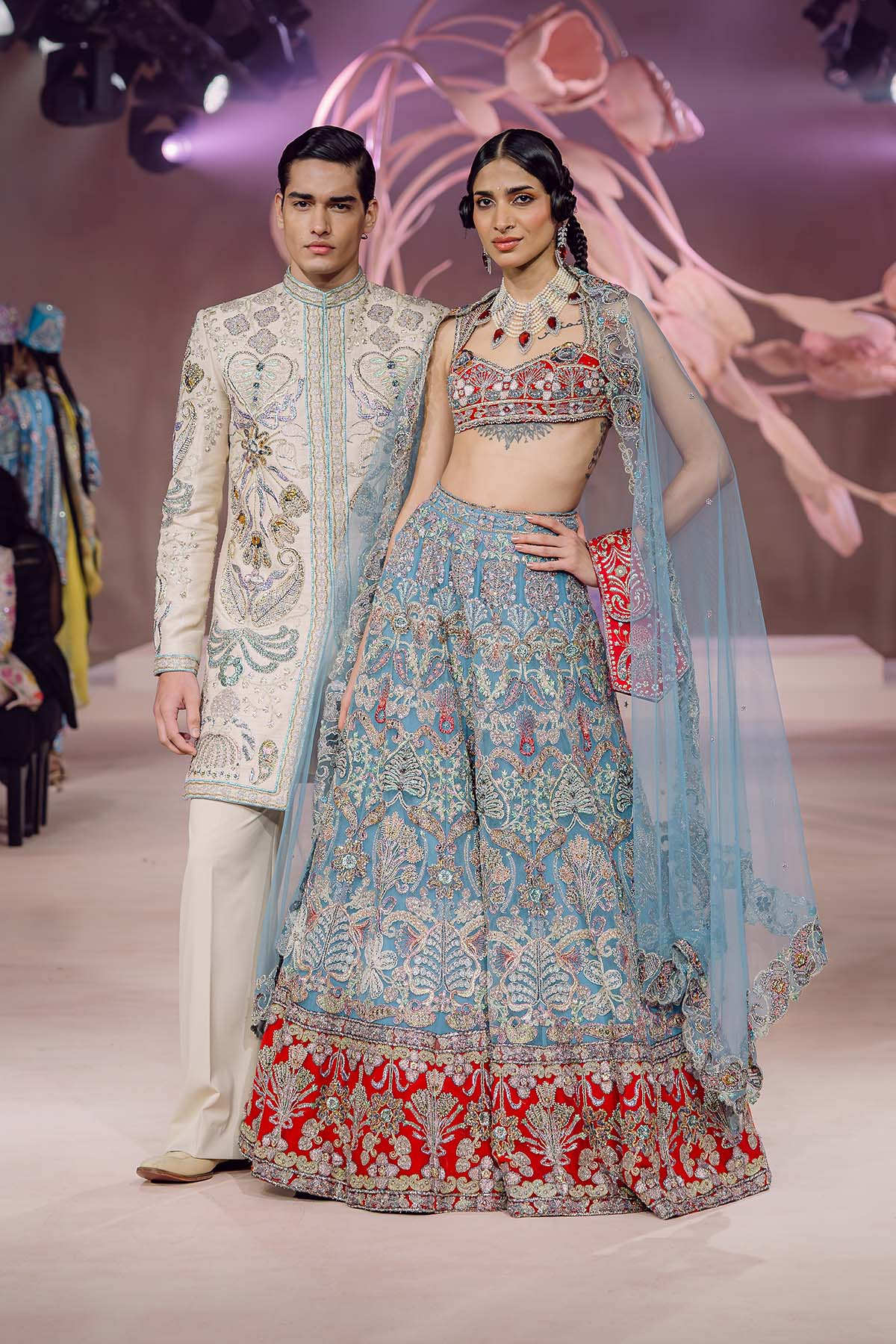 Qais - ivory raw silk bandhgala