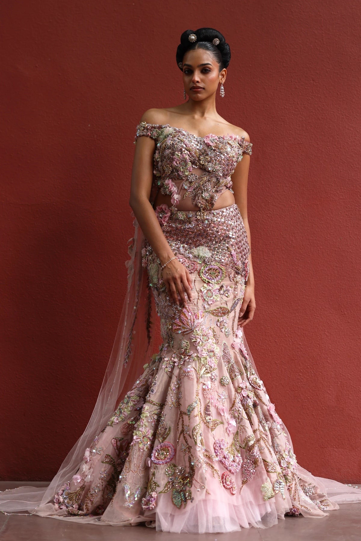 Lila Lehenga