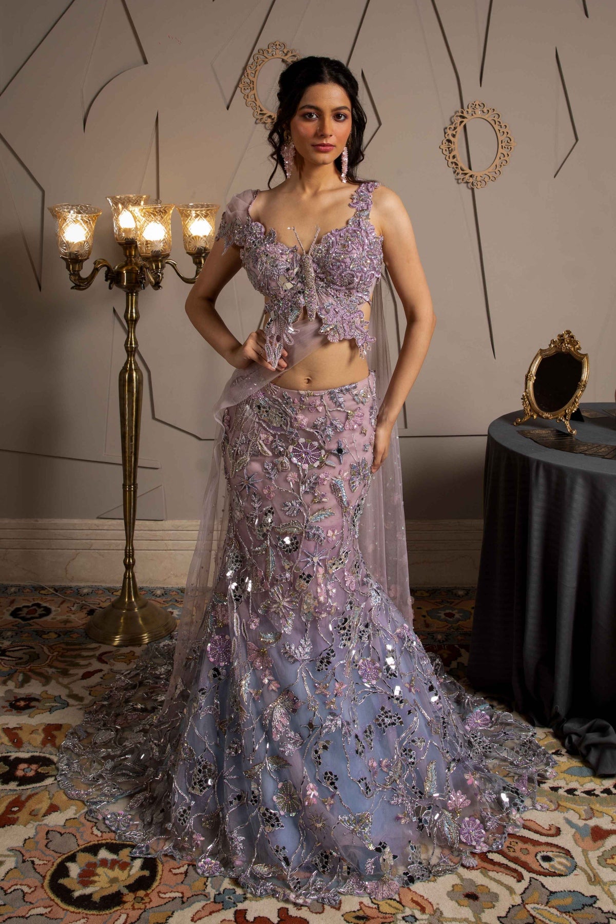 Skye Lehenga Set