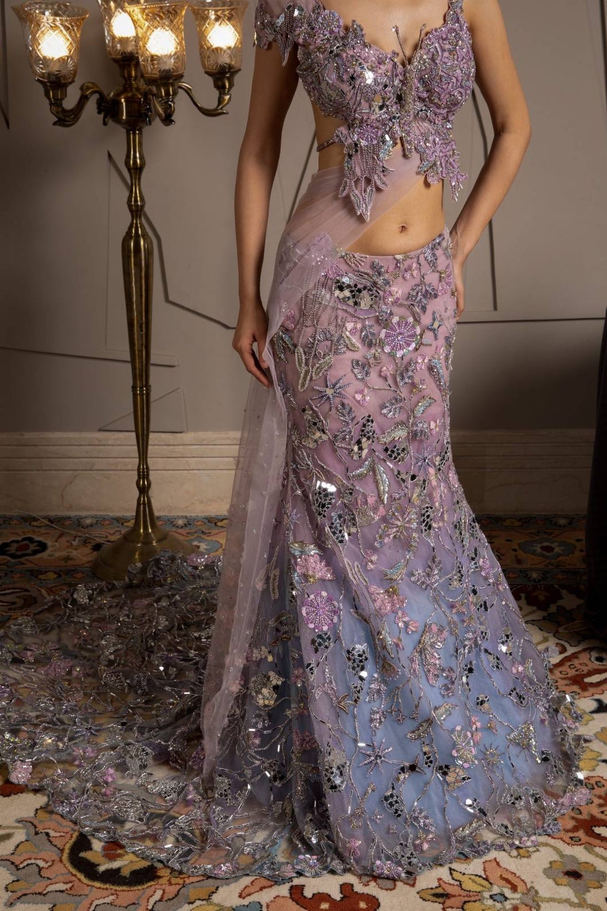 Skye Lehenga Set