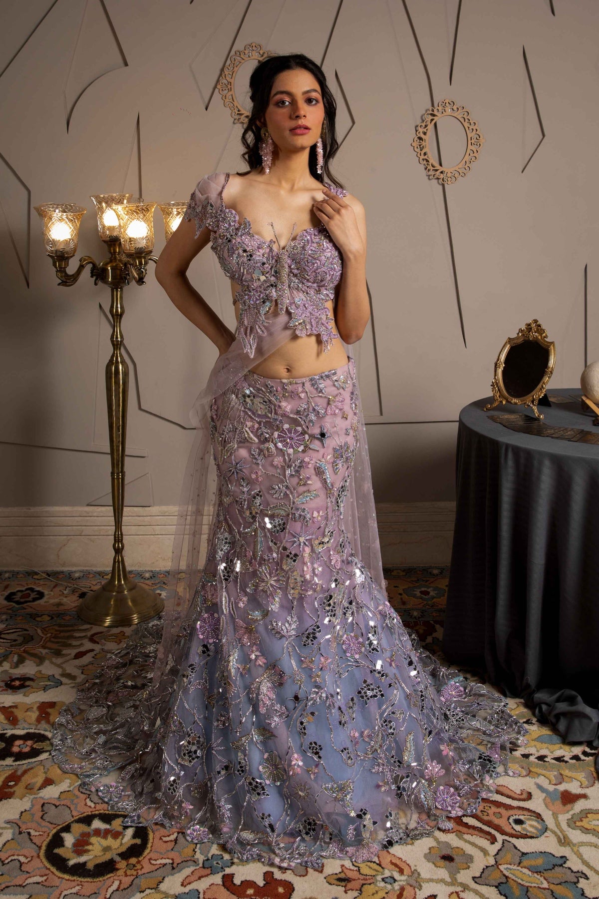 Skye Lehenga Set