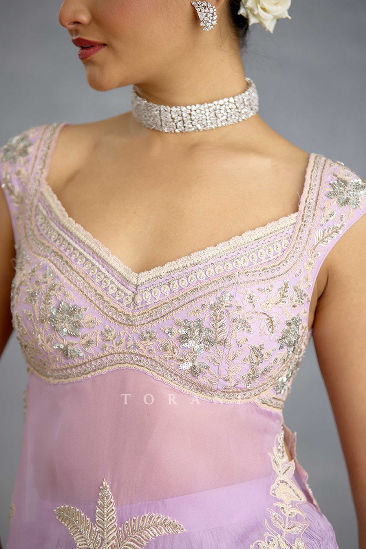Nairika Chandra Sharara Set