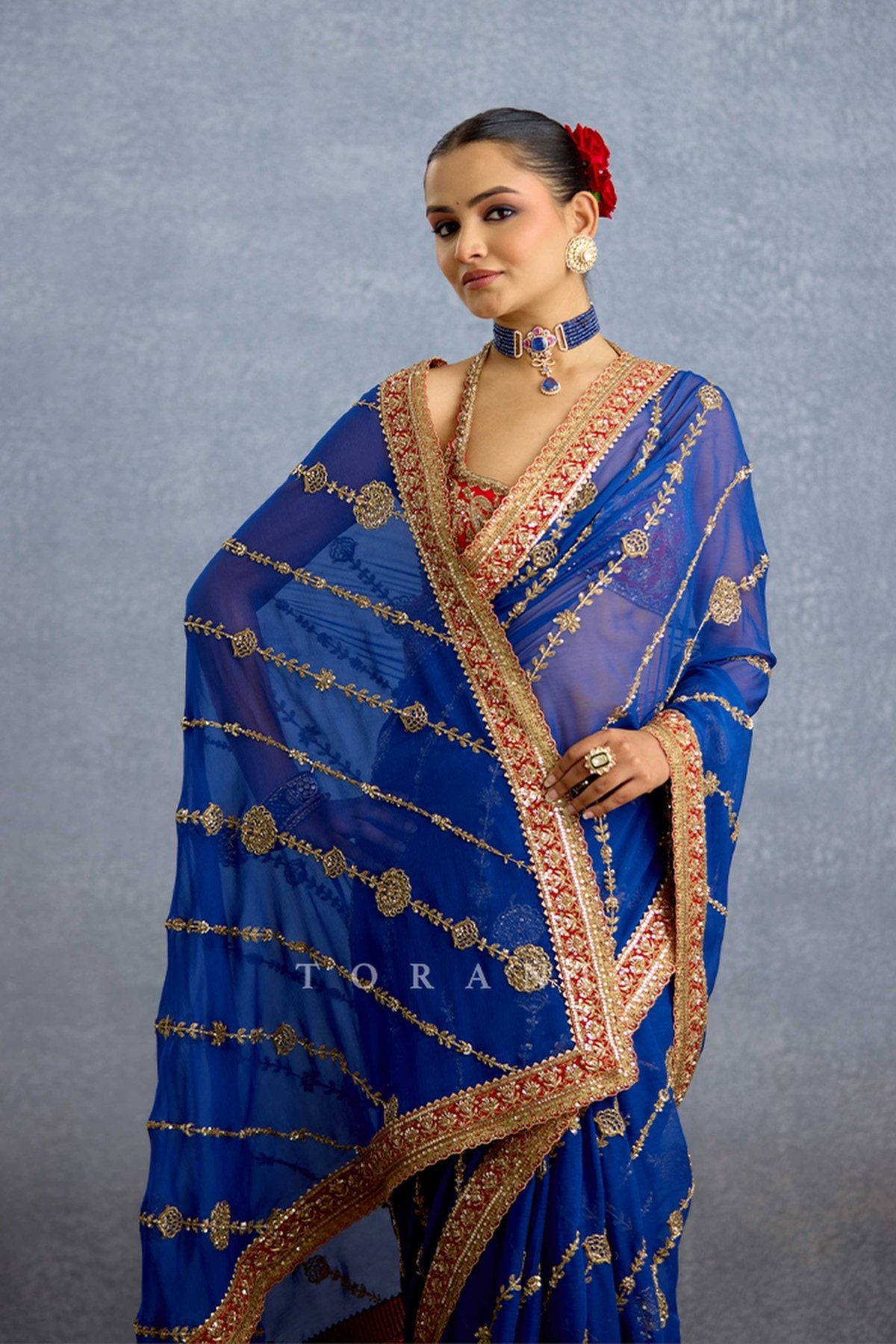 Neelam Takmeel Saree