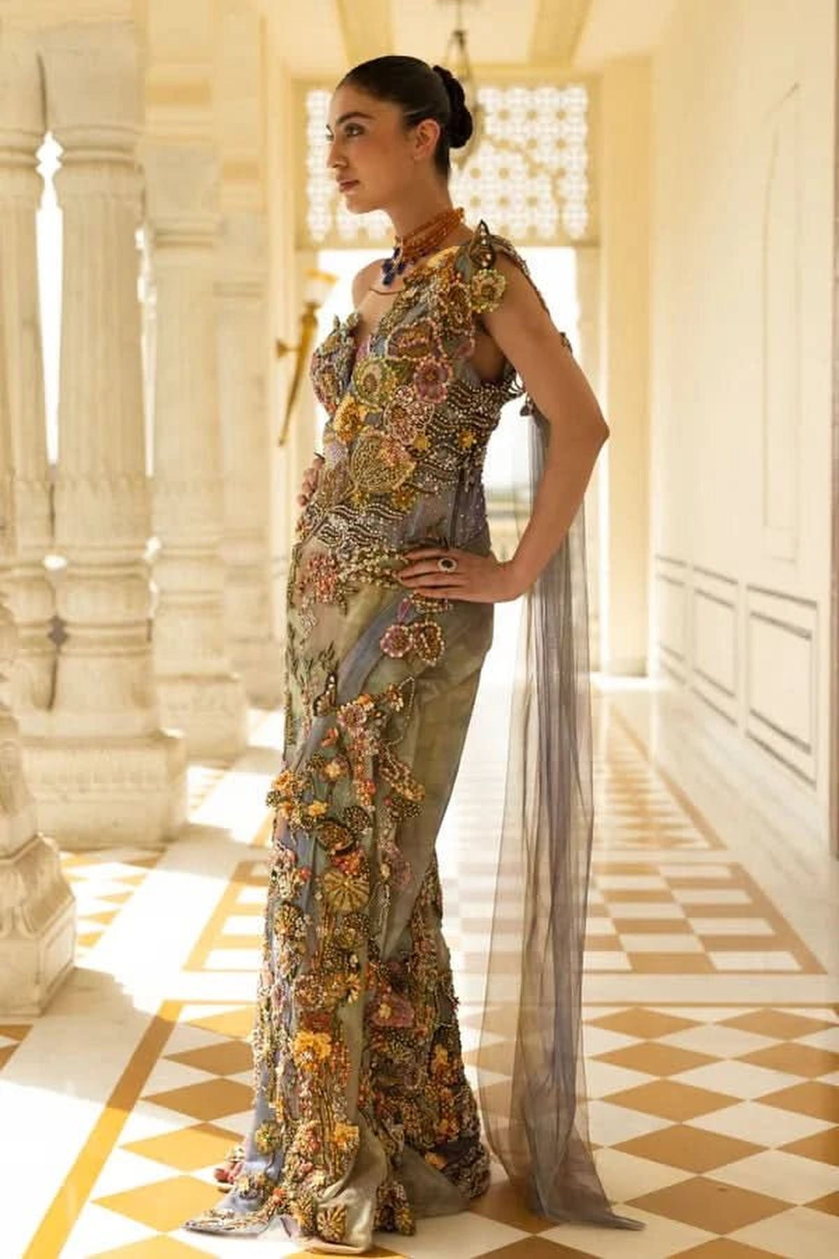 Nerina Draped Saree