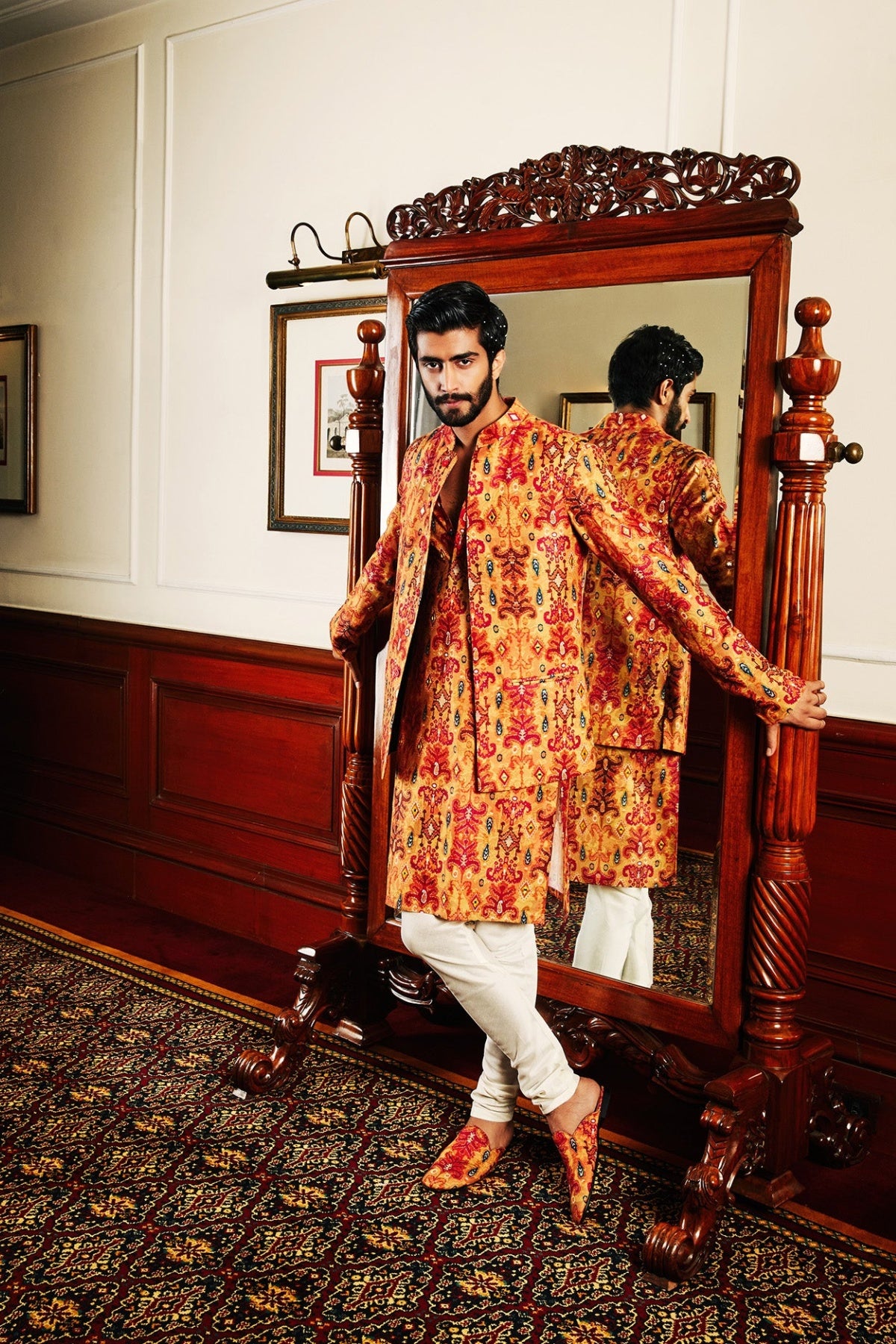 Niaz Kurta and Jacket set