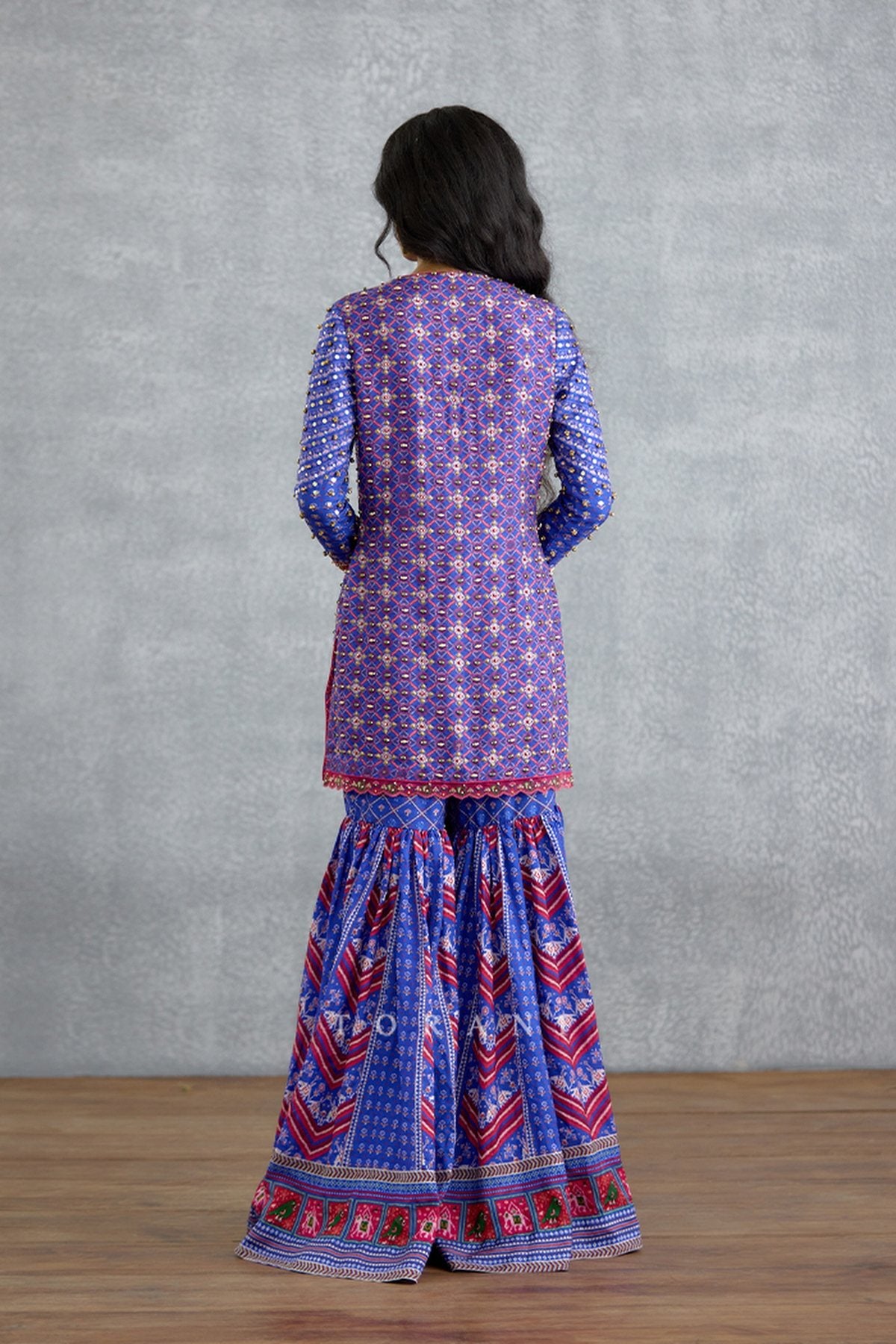 Niladri Atasi Sharara Set