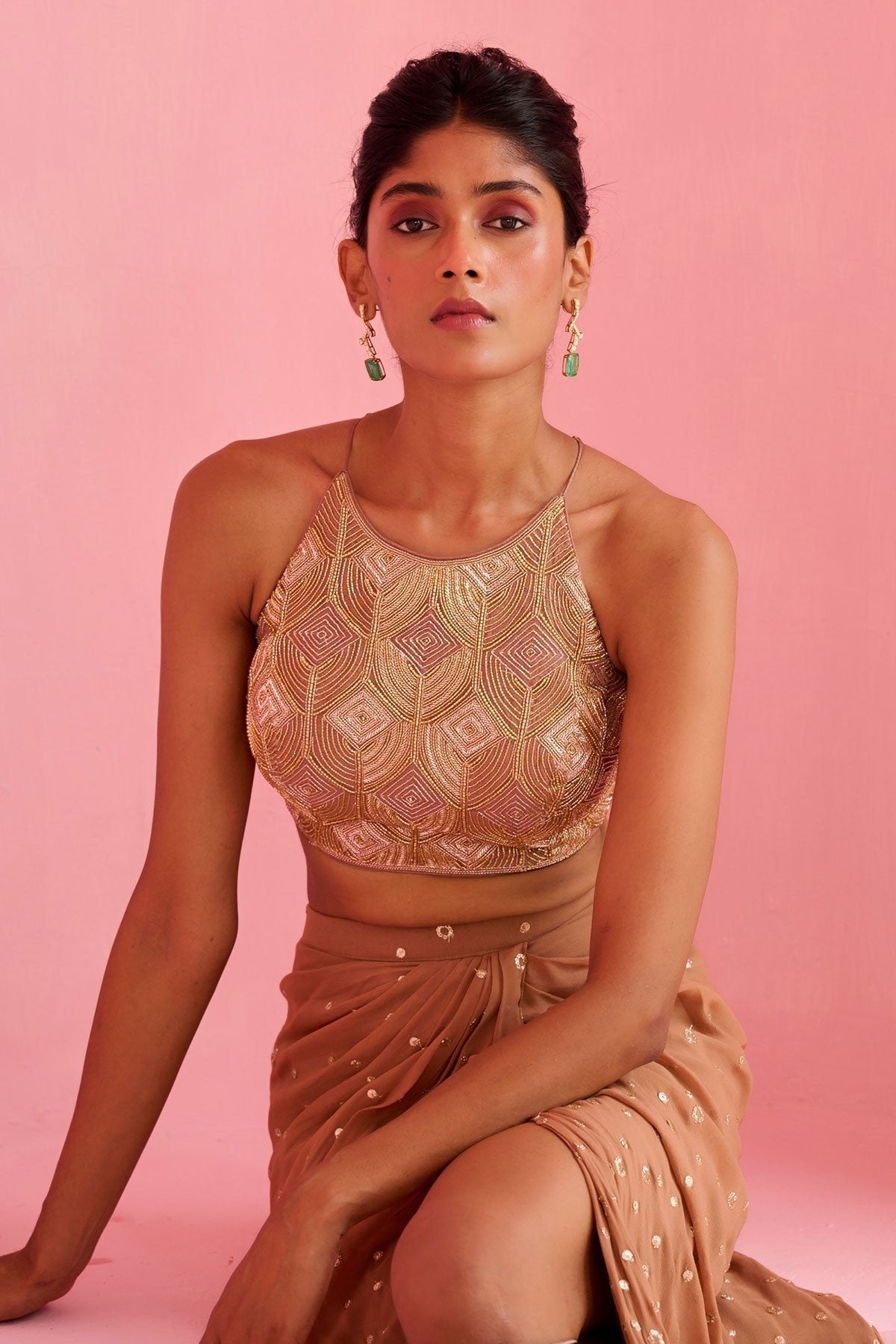 NOOR SLIT SKIRT
