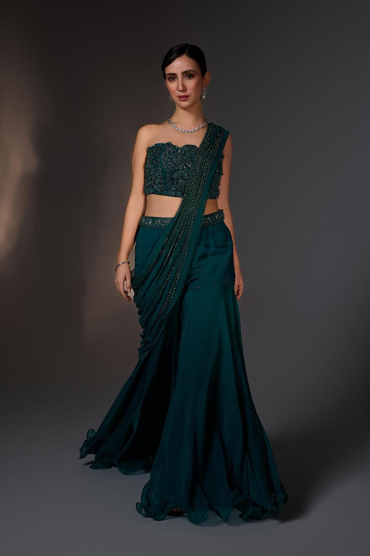 Nora Corset Sharara set