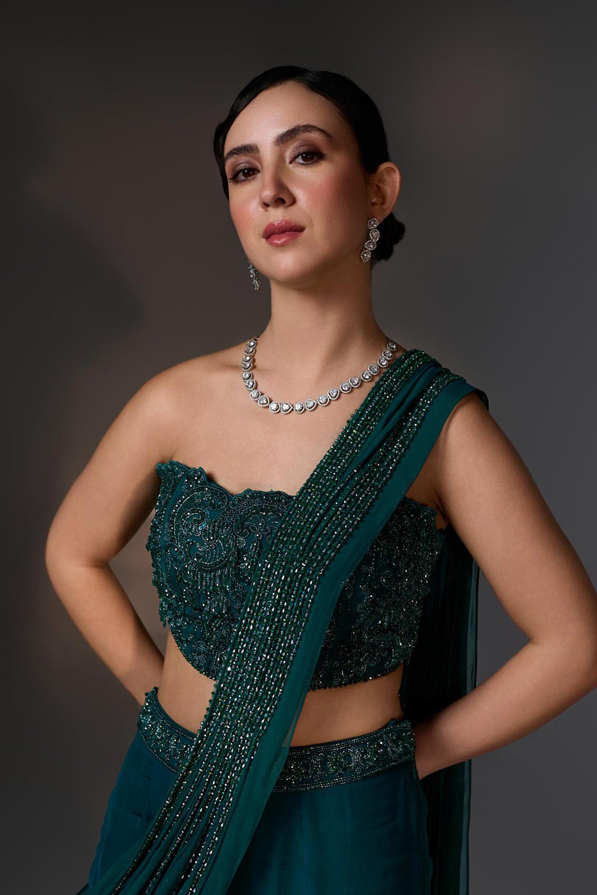 Nora Corset Sharara set
