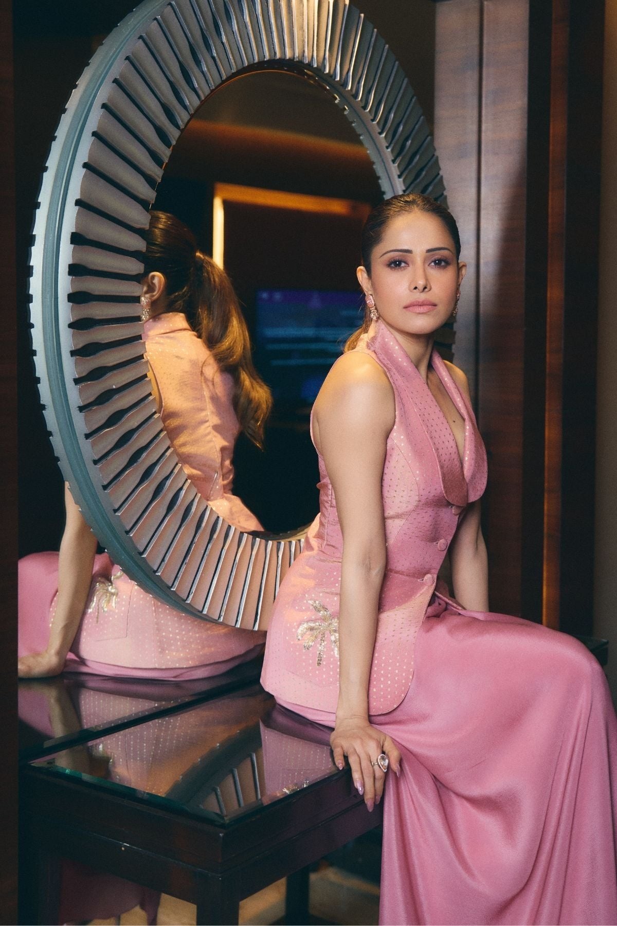 Nushrratt Bharuccha in Ziya Jacket Set