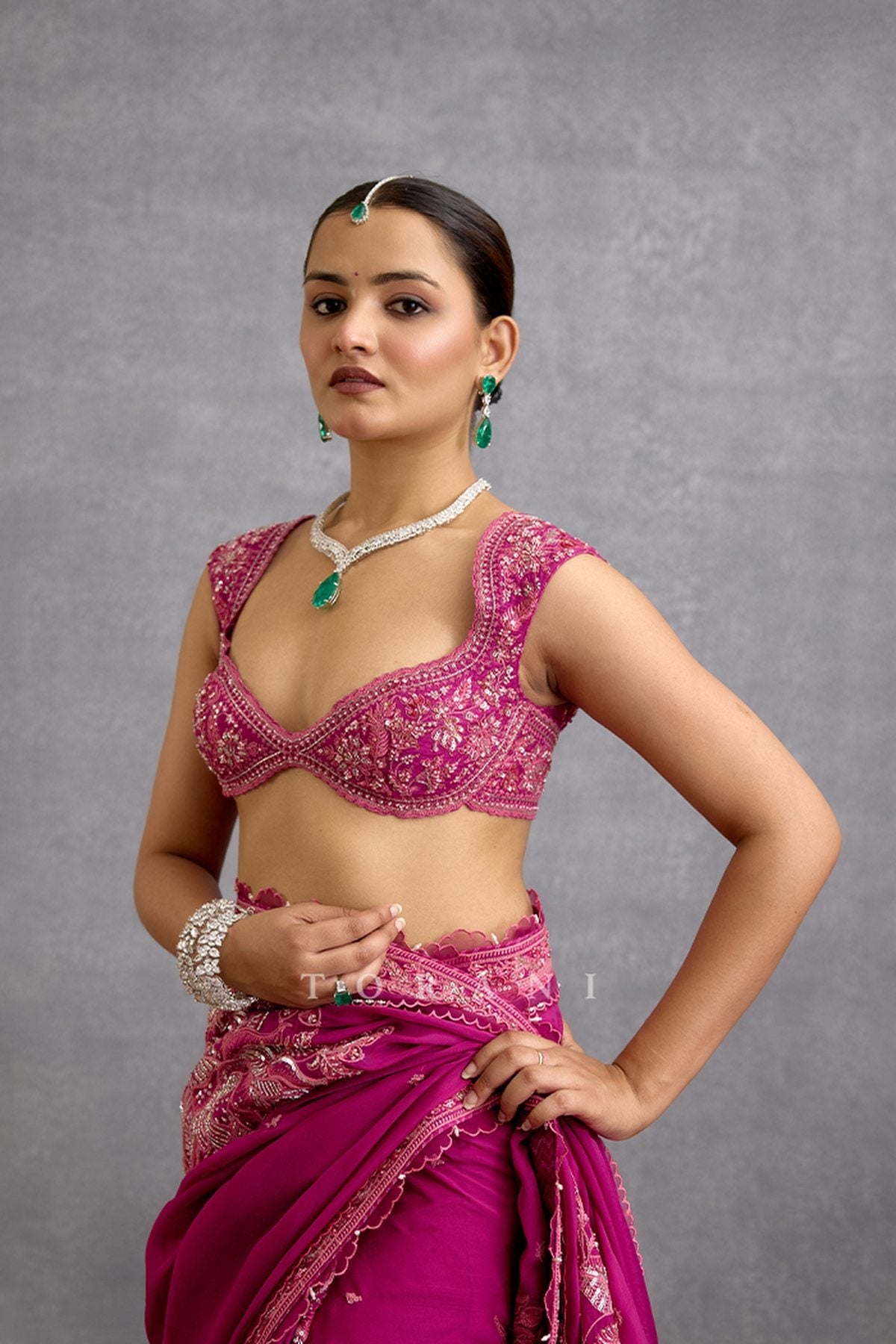 Padmaraga Meera Blouse