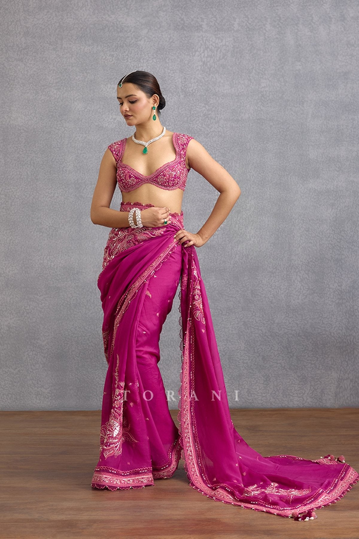 Padmaraga Meera Blouse