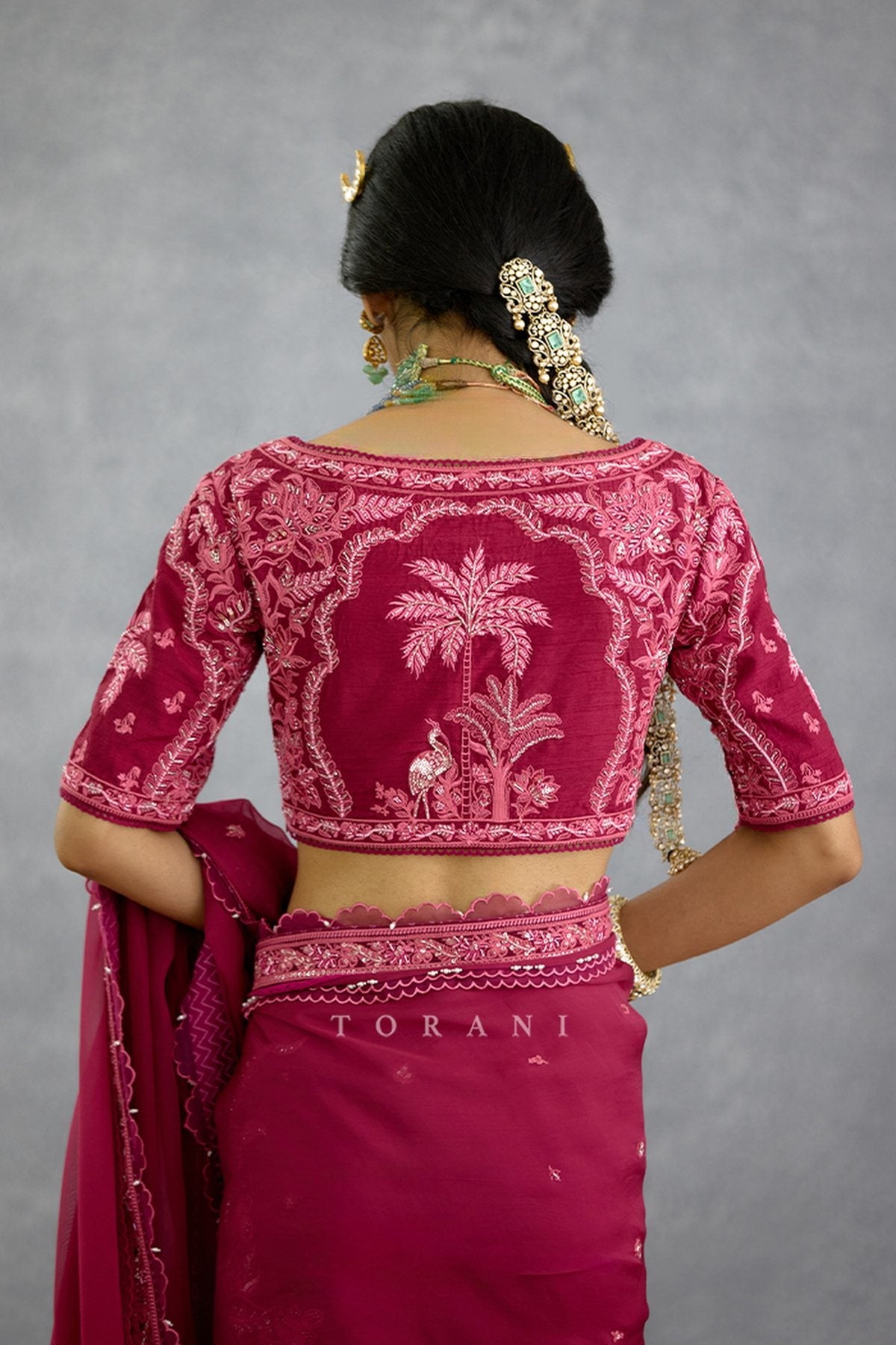 Padmaraga Pankhuri Blouse