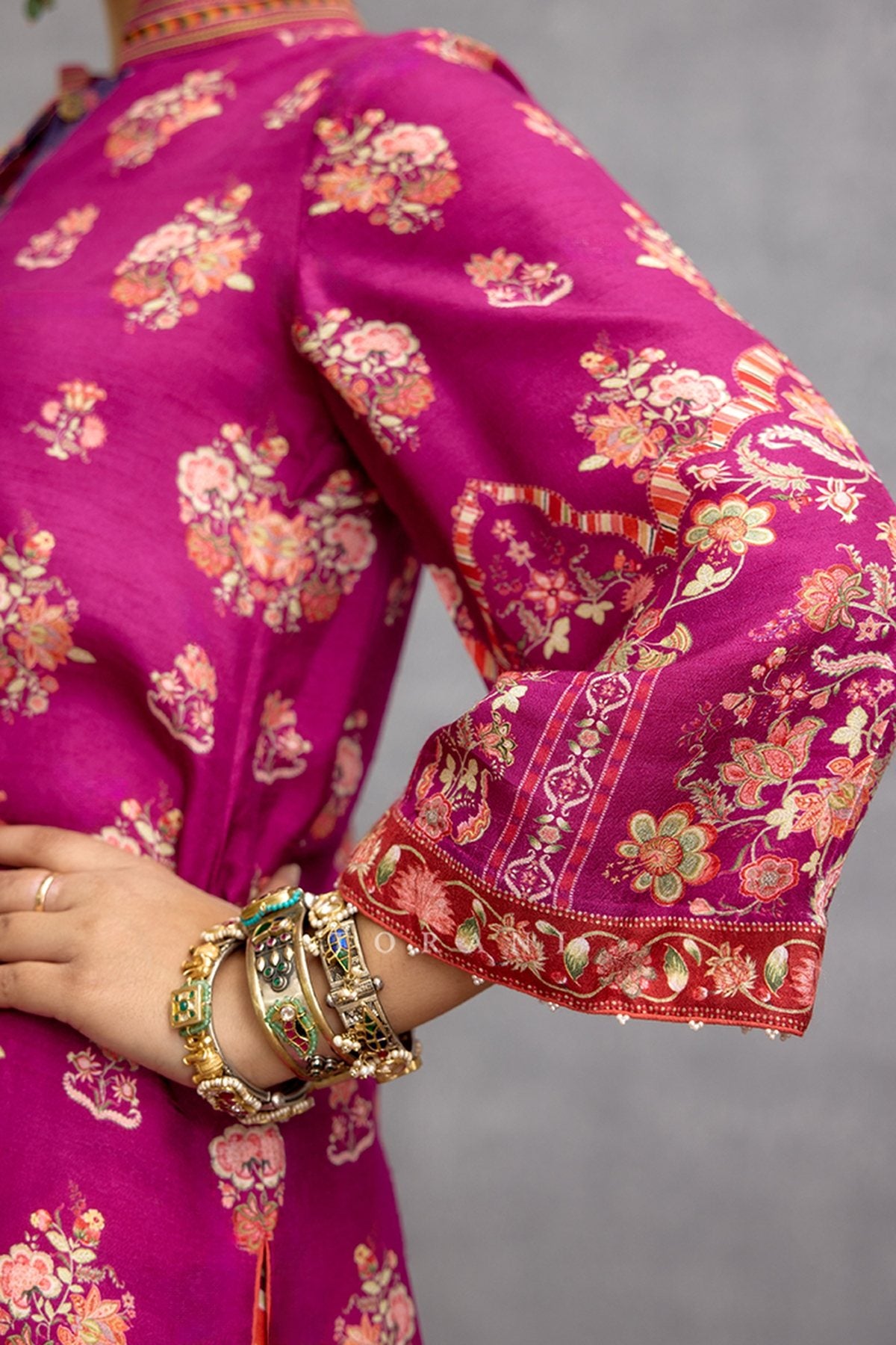 Padmaraga Radhya Co-ord Set