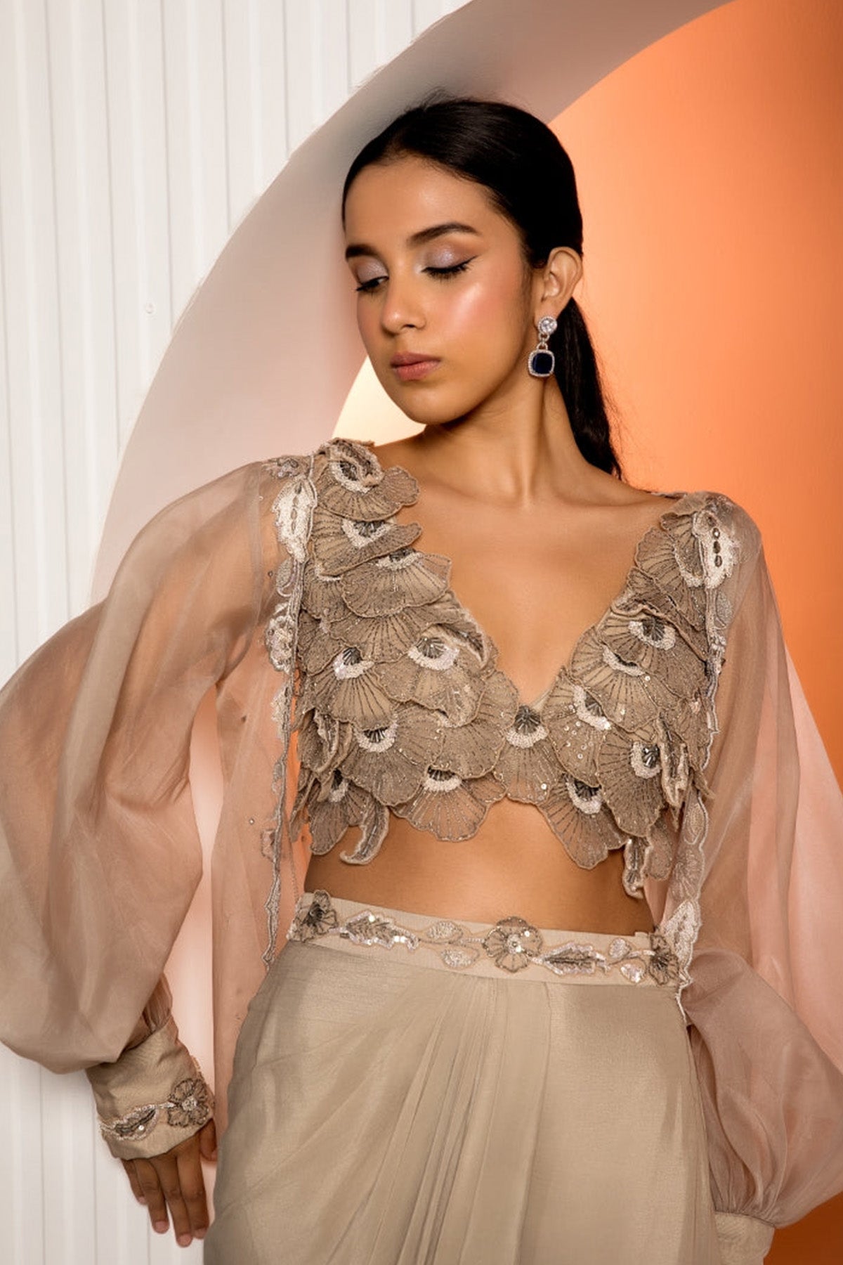 Pallavi Singh in Pansies Set