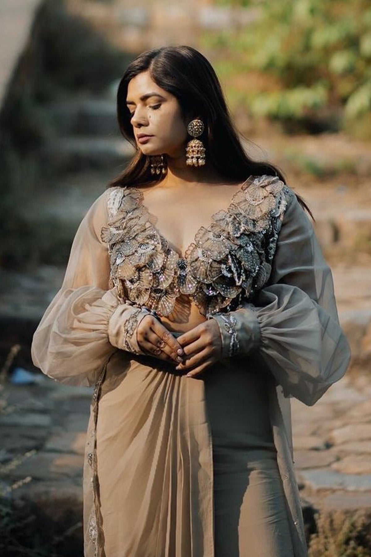 Pallavi Singh in Pansies Set