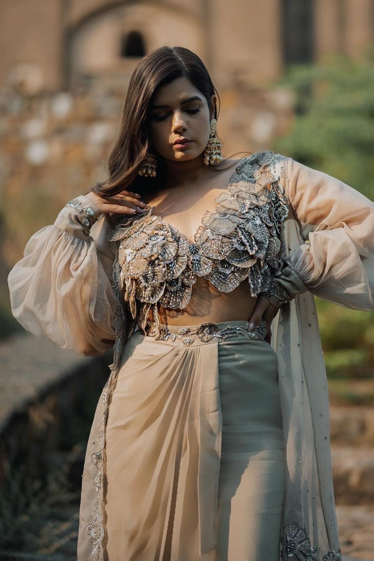 Pallavi Singh in Pansies Set