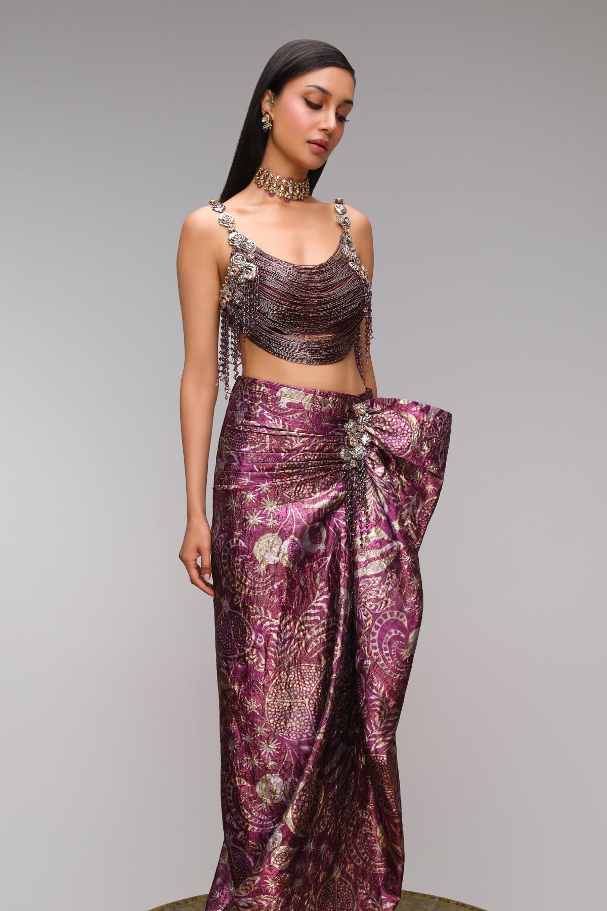 I BROUGHT WINE - Skirt Set