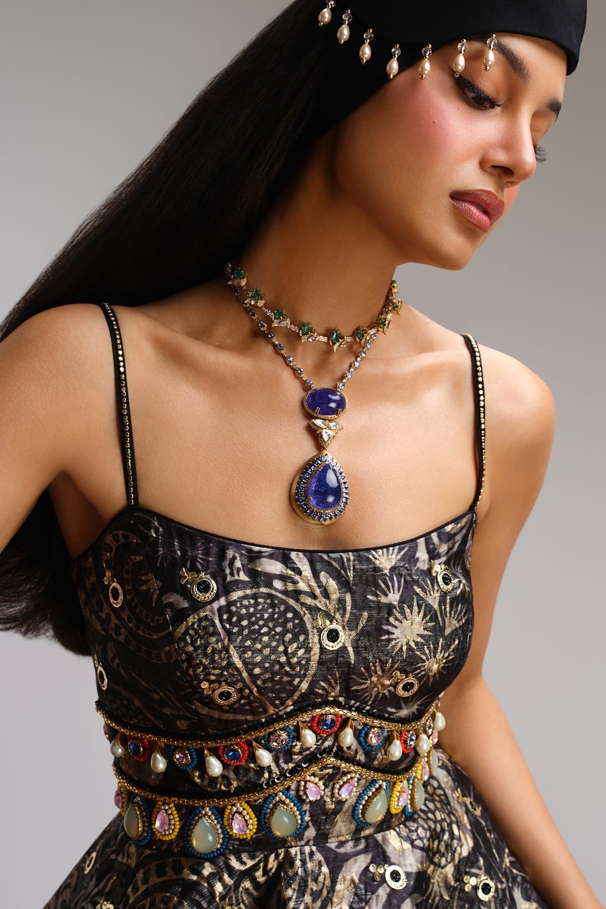 The Midnight Pomegranate - Peplum
