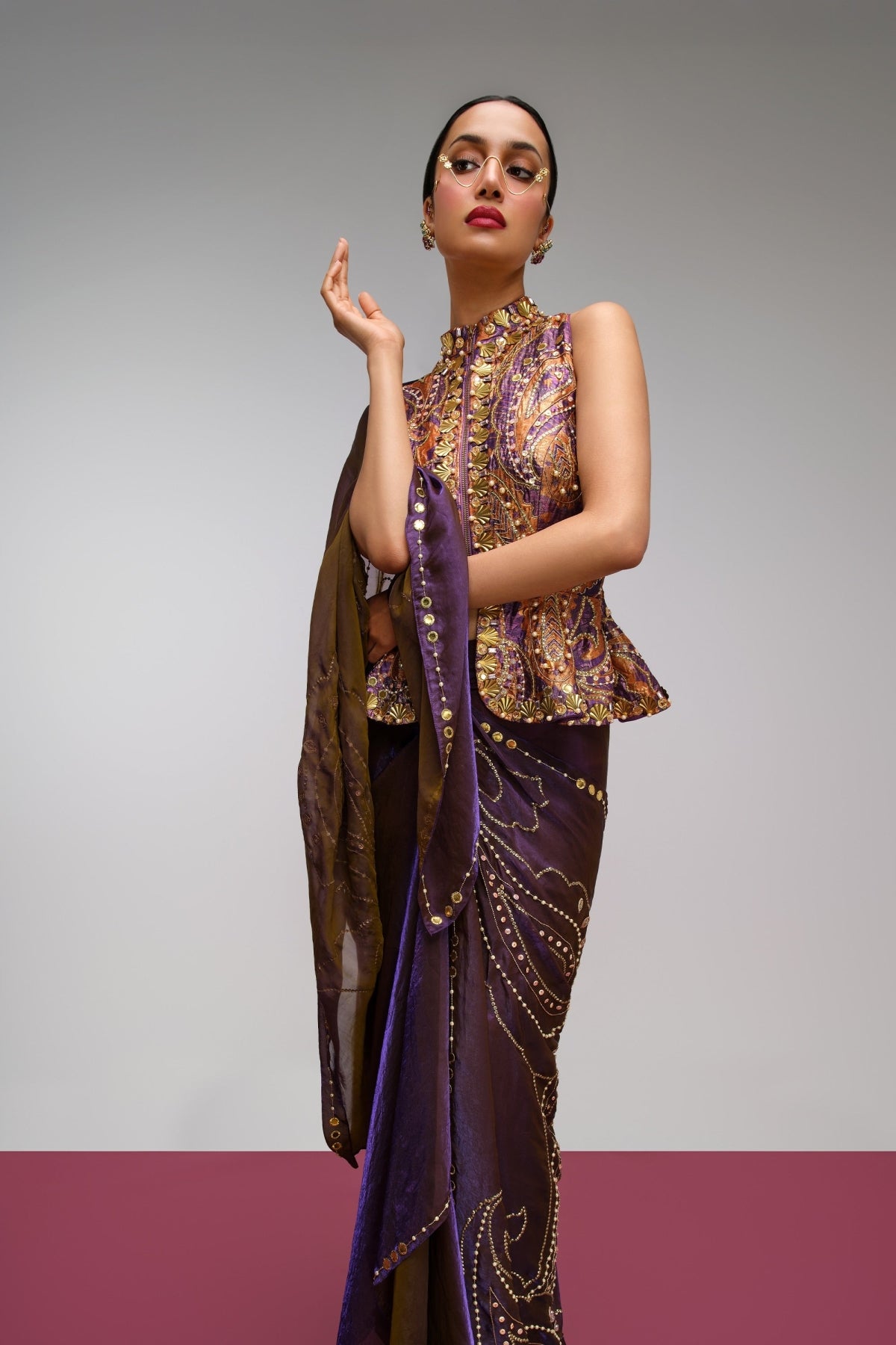 The Vintage Paisley - Peplum