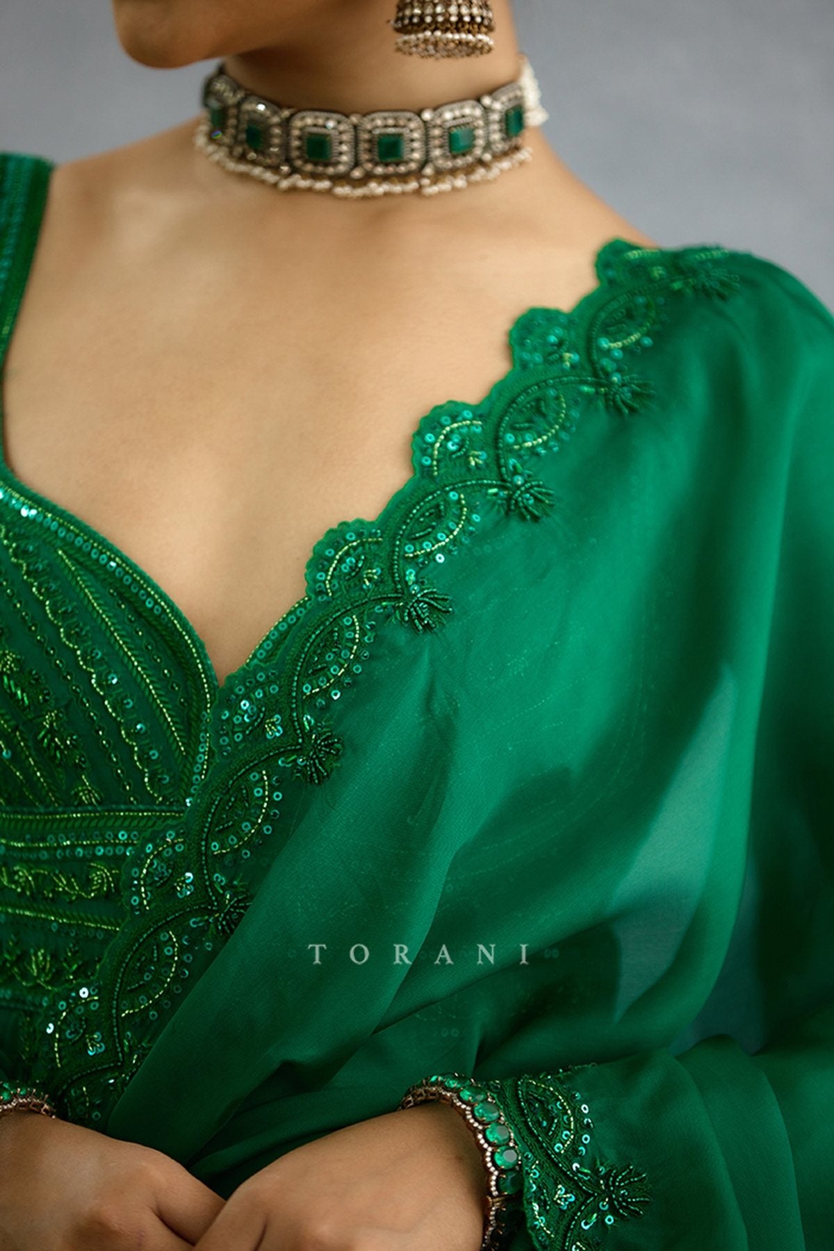 Parnabha Aruna Anarkali Set