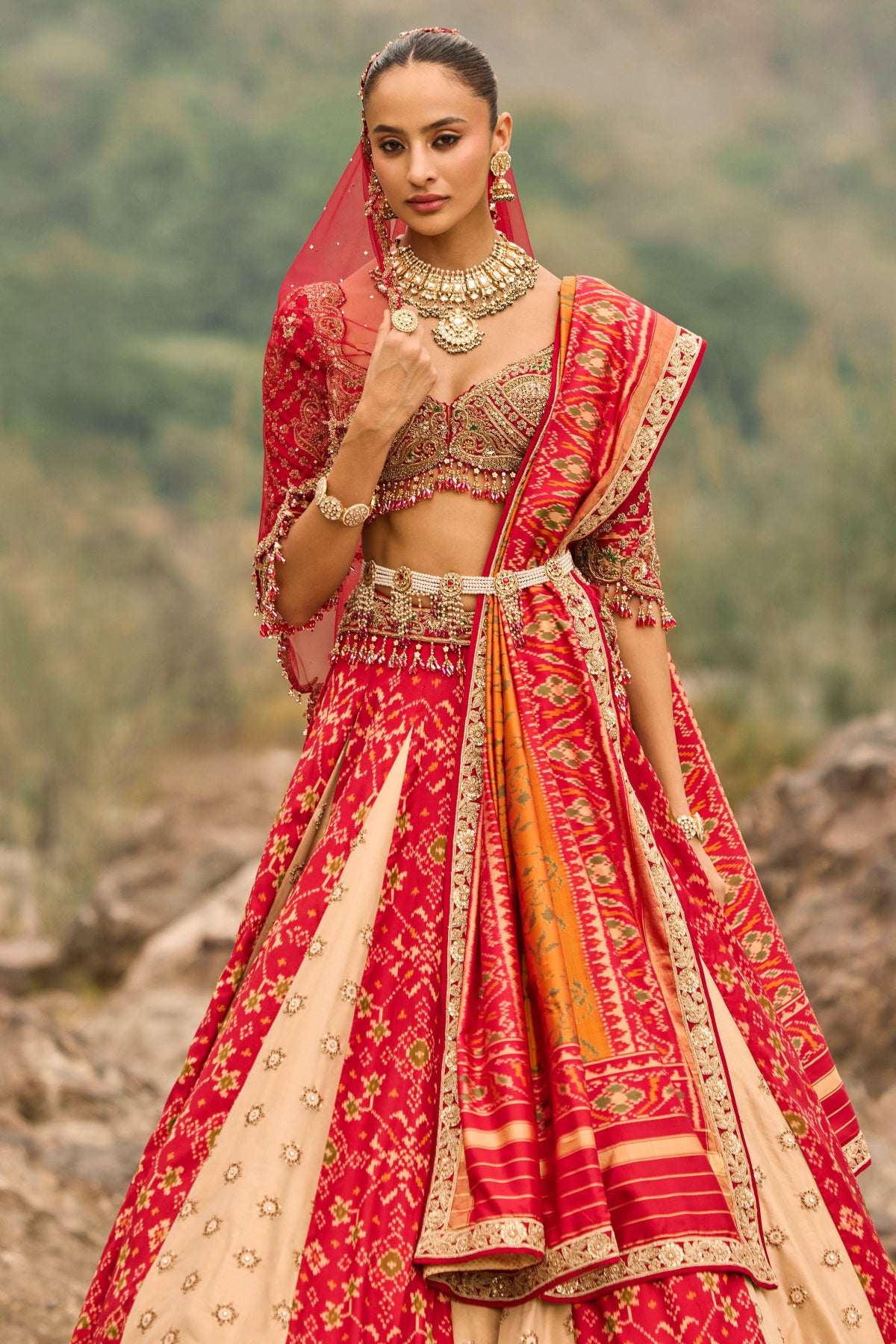 Patola Legacy Lehenga