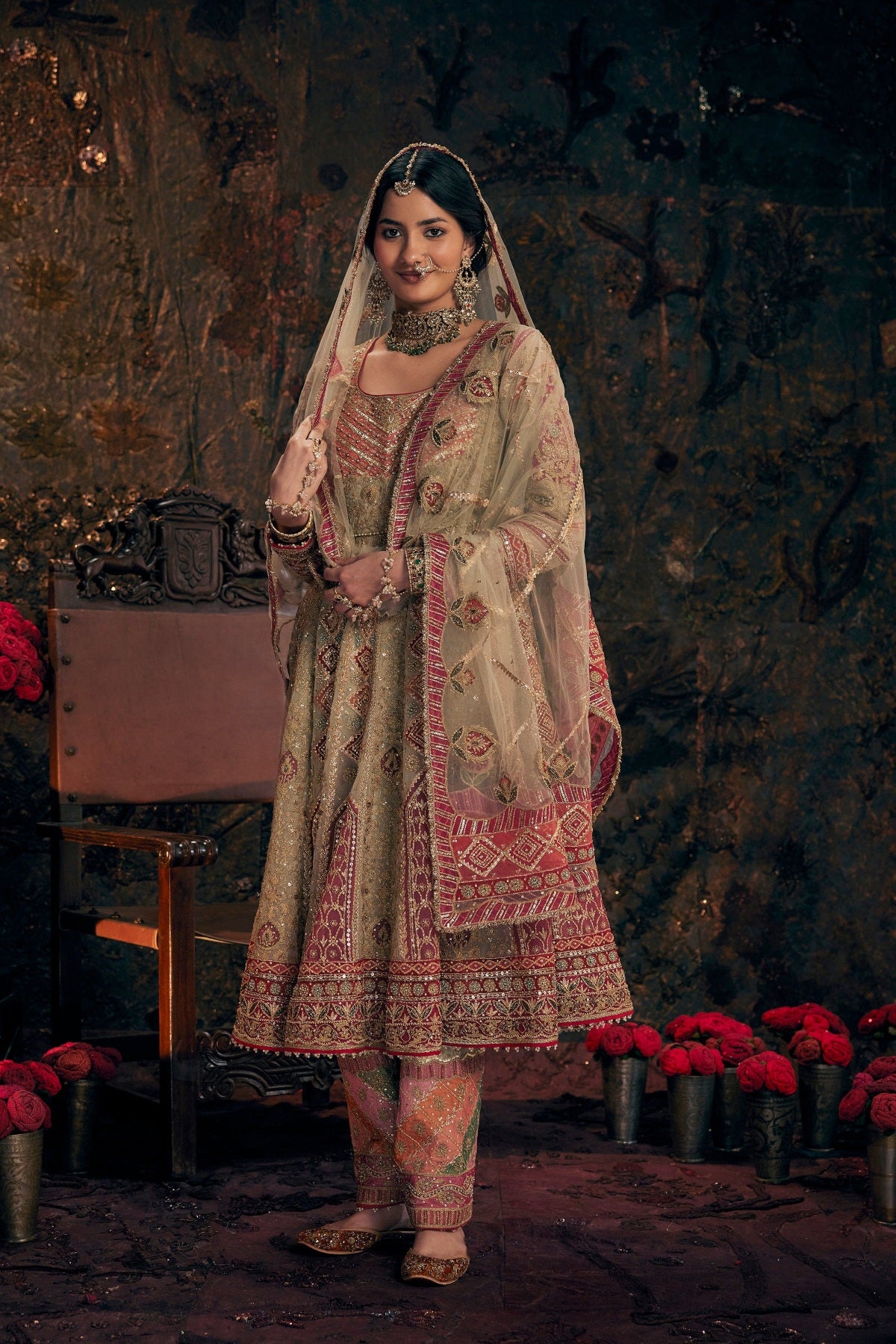 Pistachio Green Kalidar Set