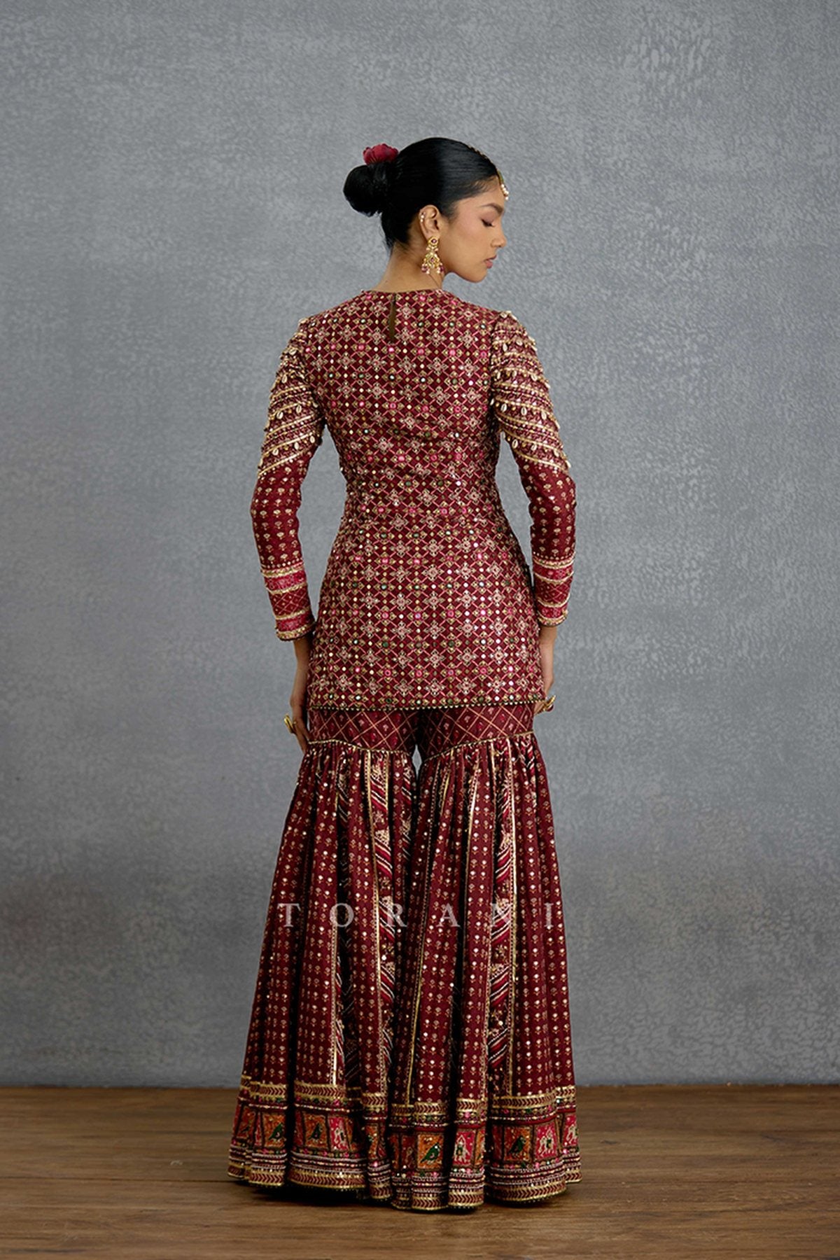 Zeenat Virasa Sharara Set